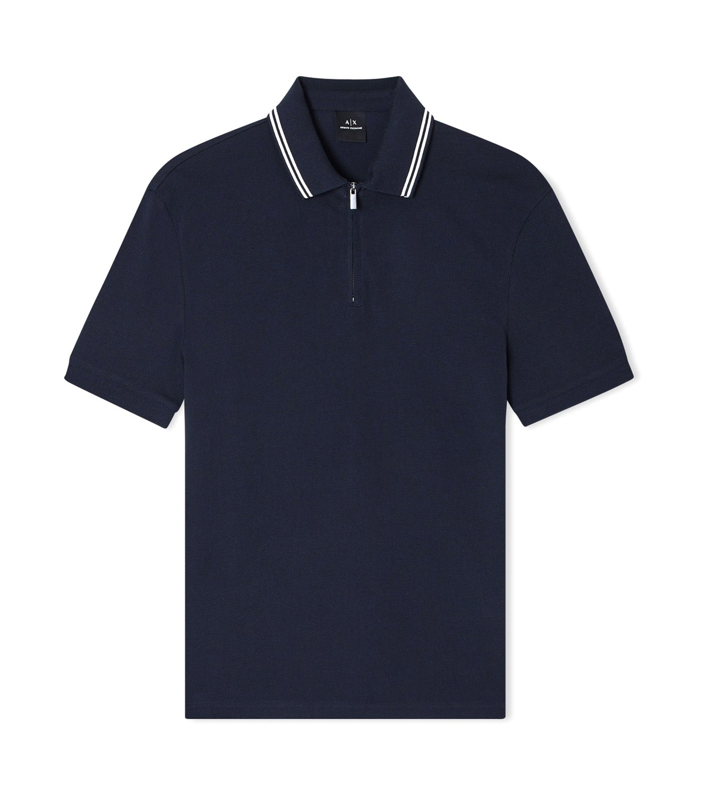 Regular Fit Cotton Polo Shirt Dark Sapphire