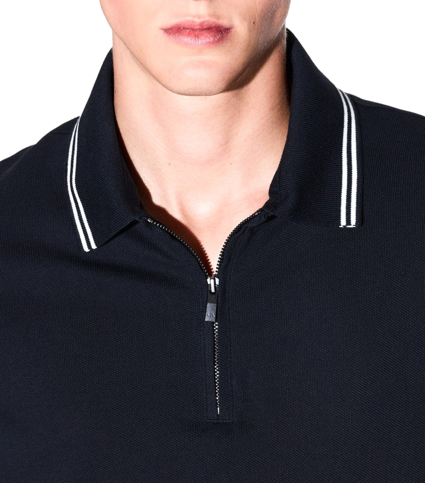 Regular Fit Cotton Polo Shirt Dark Sapphire