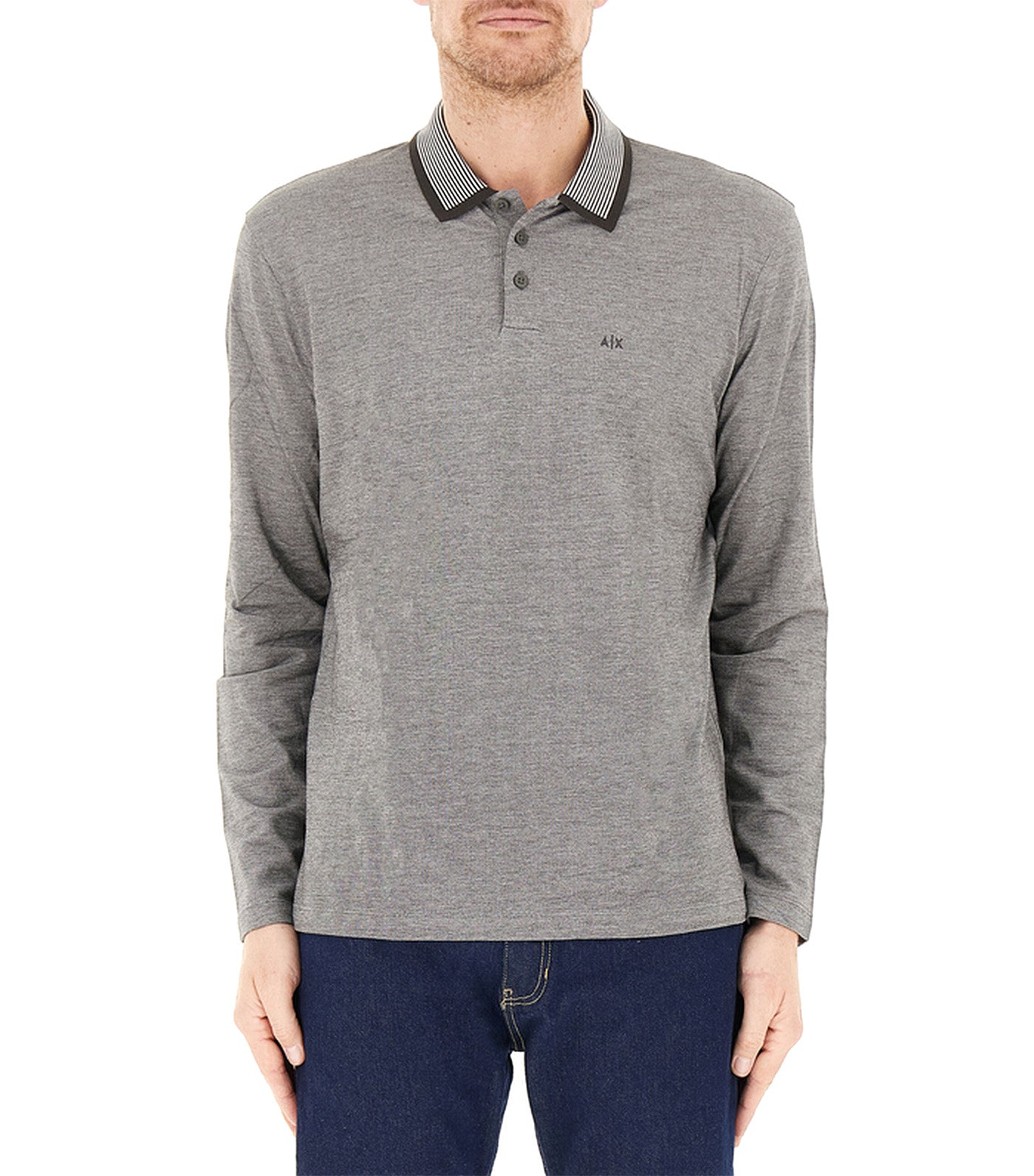 Regular Fit Long-Sleeved Polo Shirt
