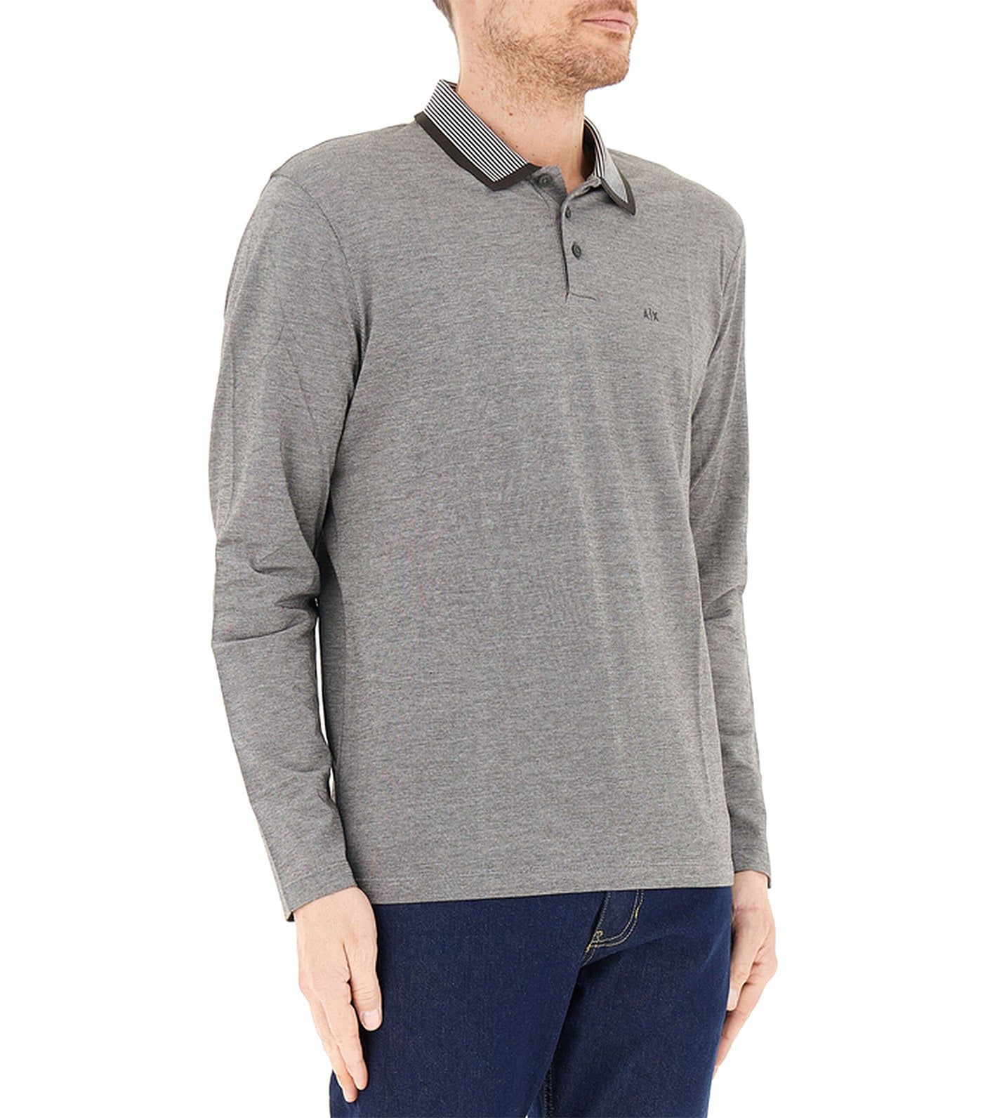 Regular Fit Long-Sleeved Polo Shirt