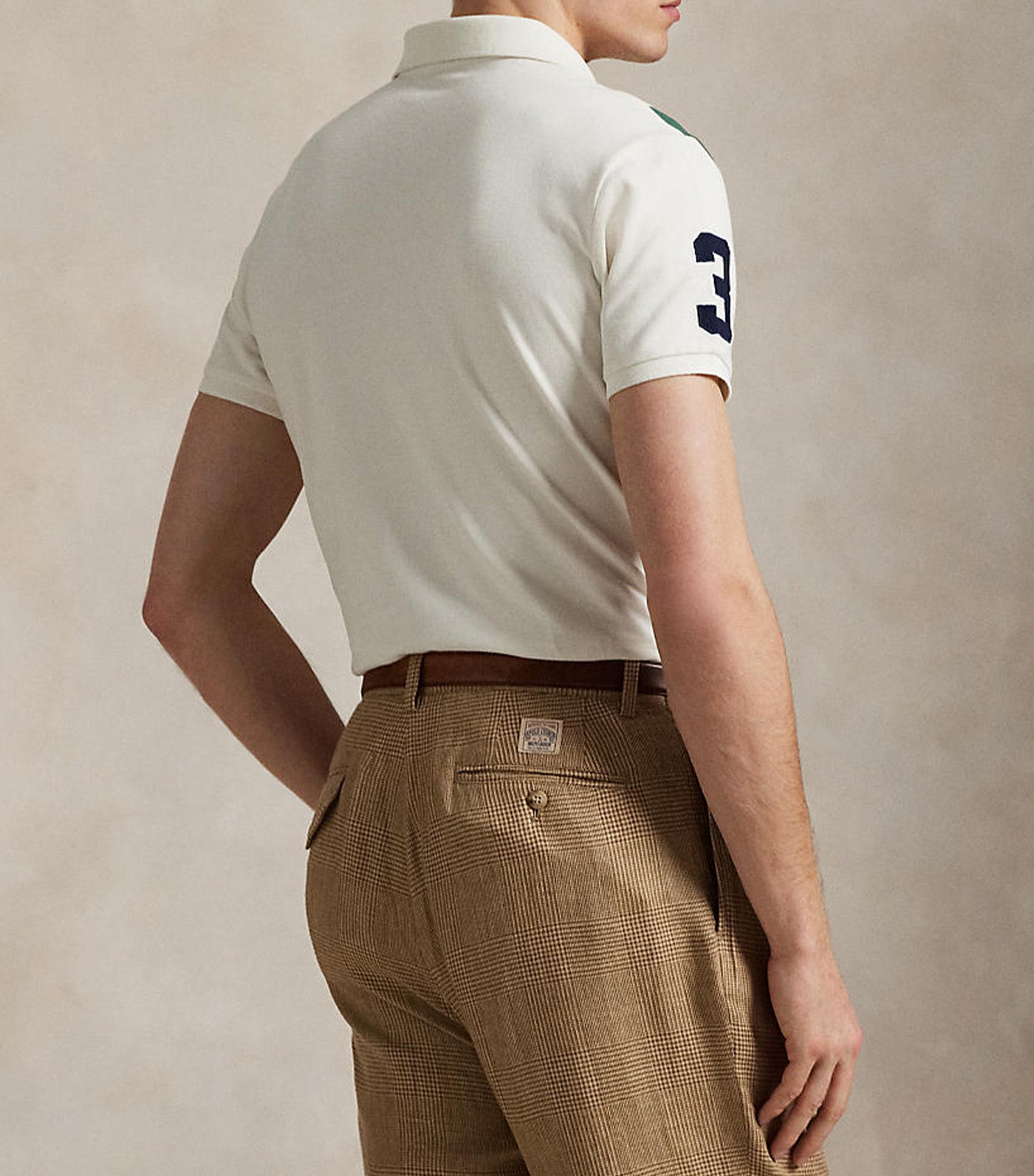 Custom Slim Fit Big Pony Mesh Polo Shirt