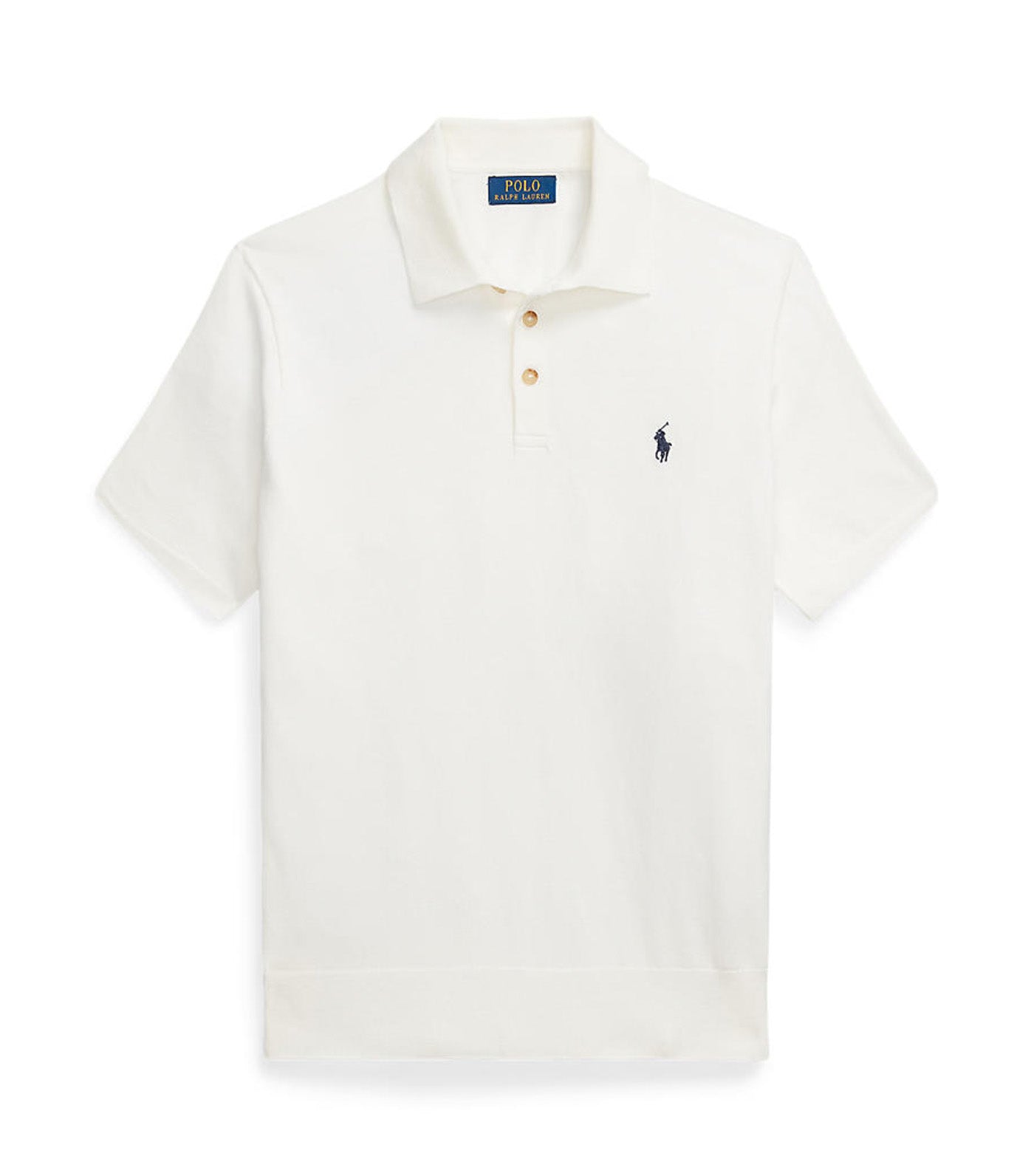 Cotton Polo-Collar Jumper