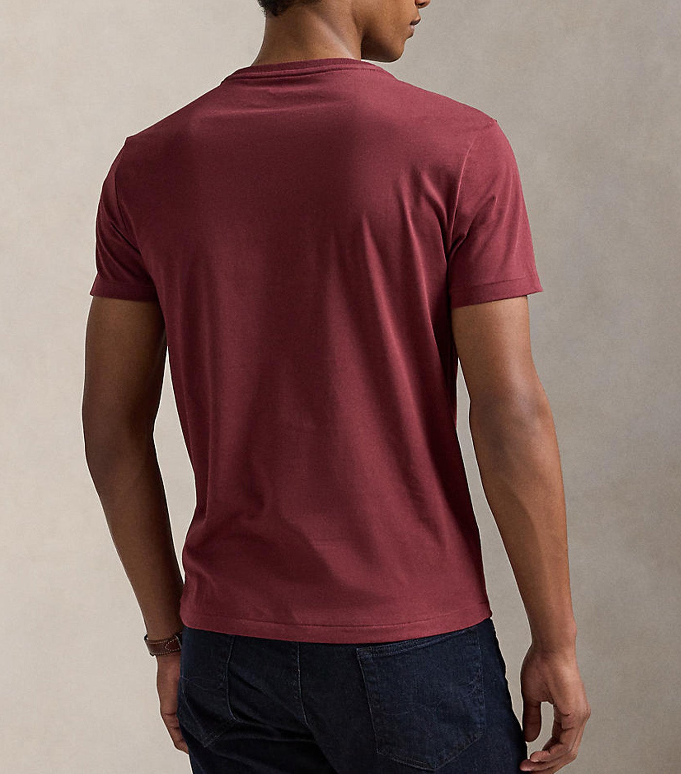 Custom Slim Fit Jersey Crewneck T-Shirt