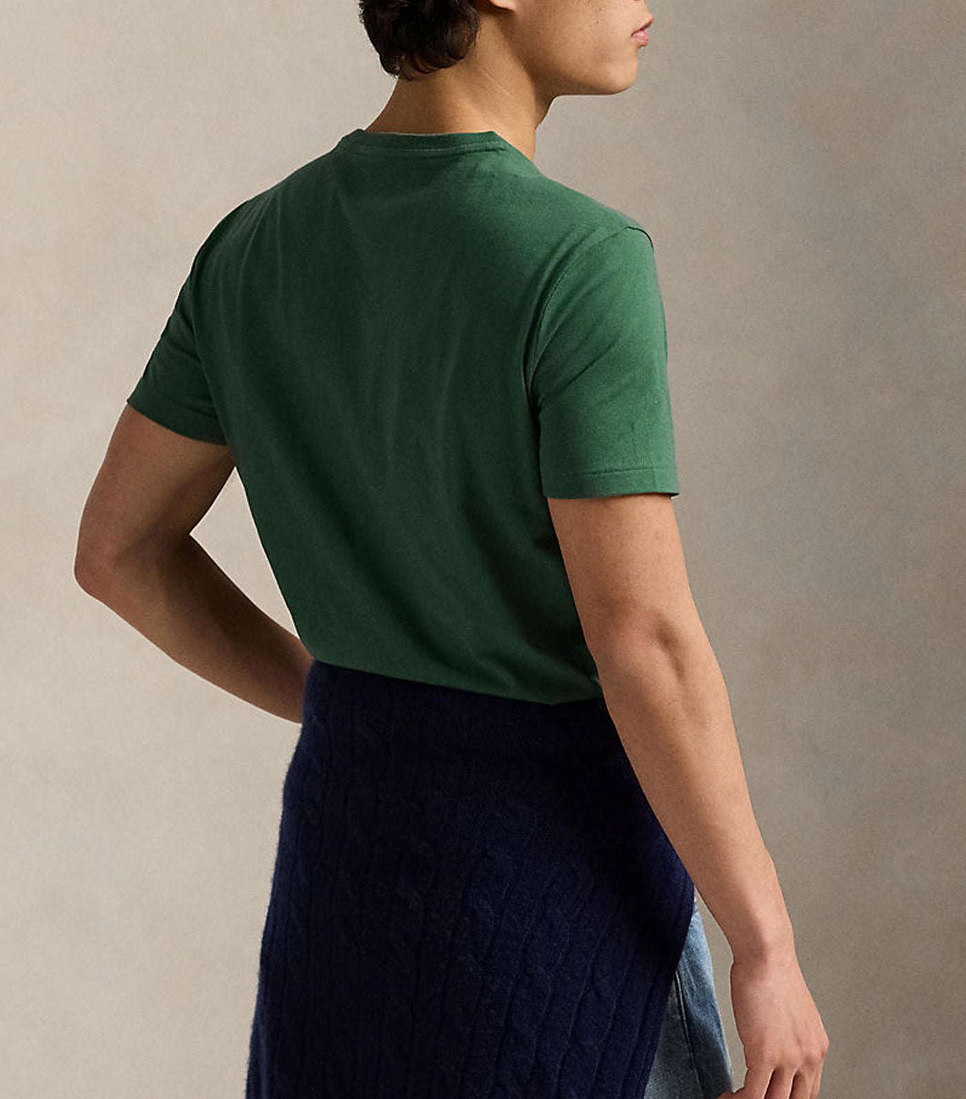 Custom Slim Fit Jersey Crewneck T-Shirt