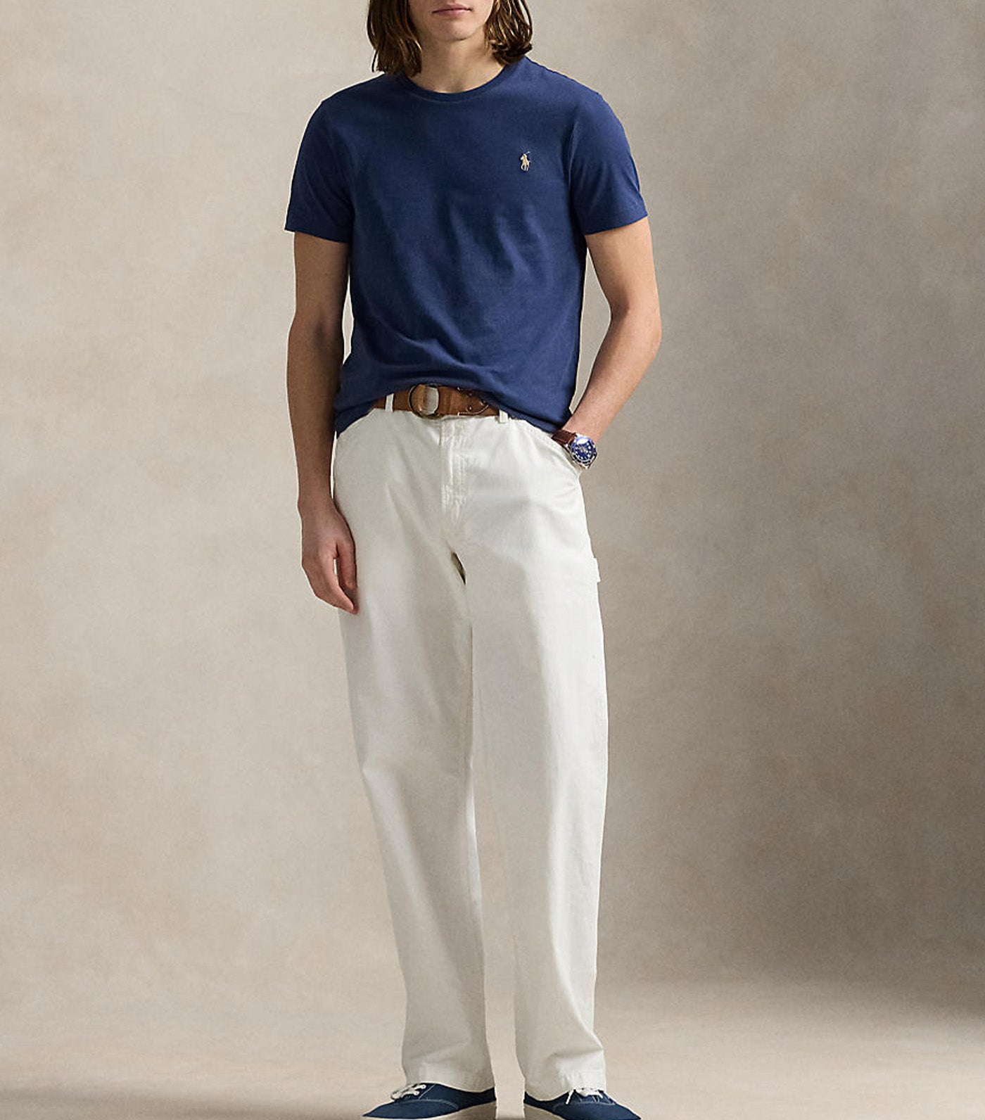 Custom Slim Fit Jersey Crewneck T-Shirt