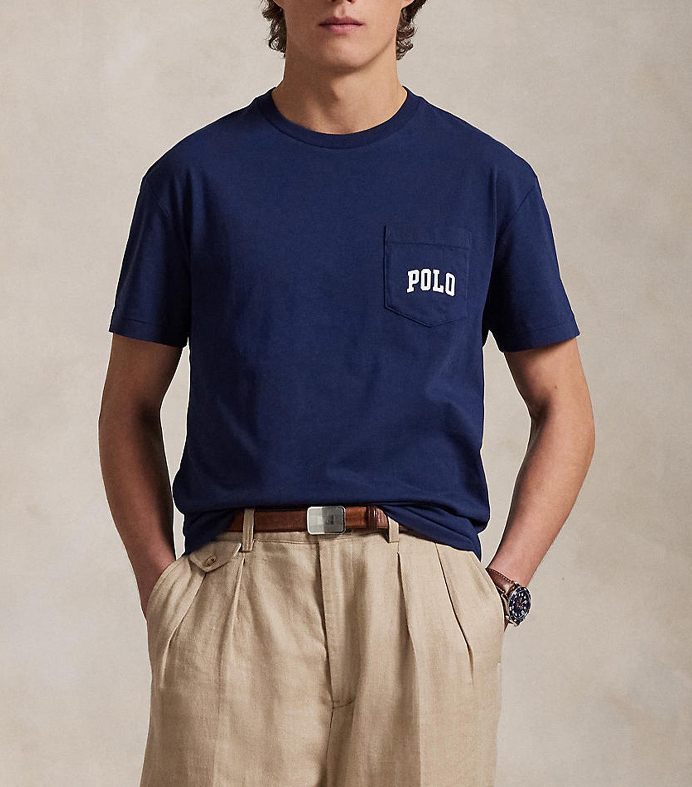Polo Bear Jersey T-Shirt Newport Navy