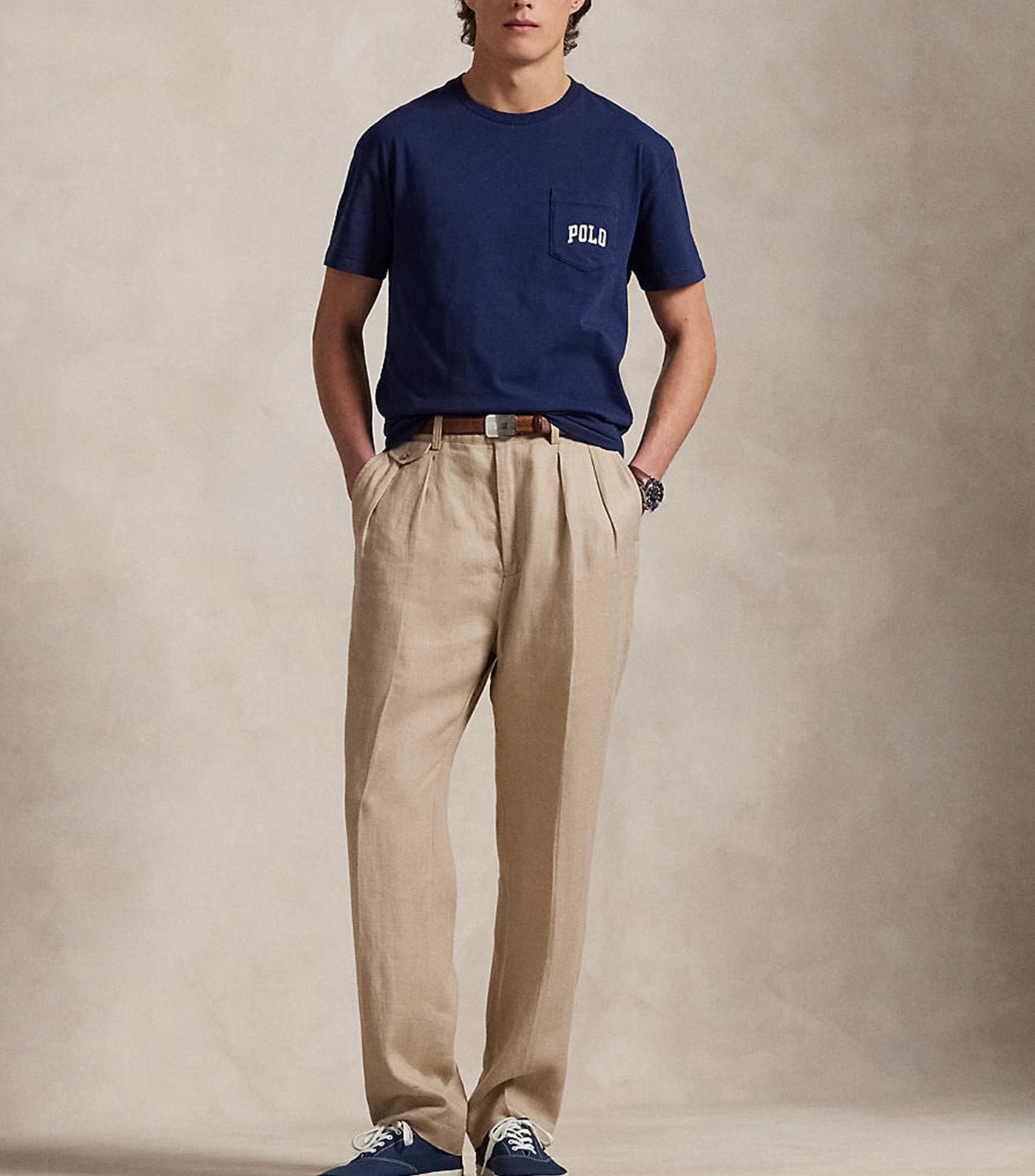 Polo Bear Jersey T-Shirt Newport Navy