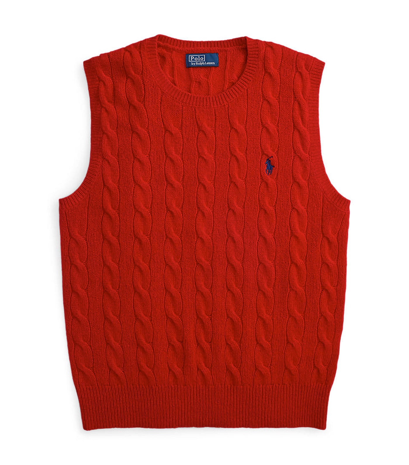 Cashmere Sweater Vest Red