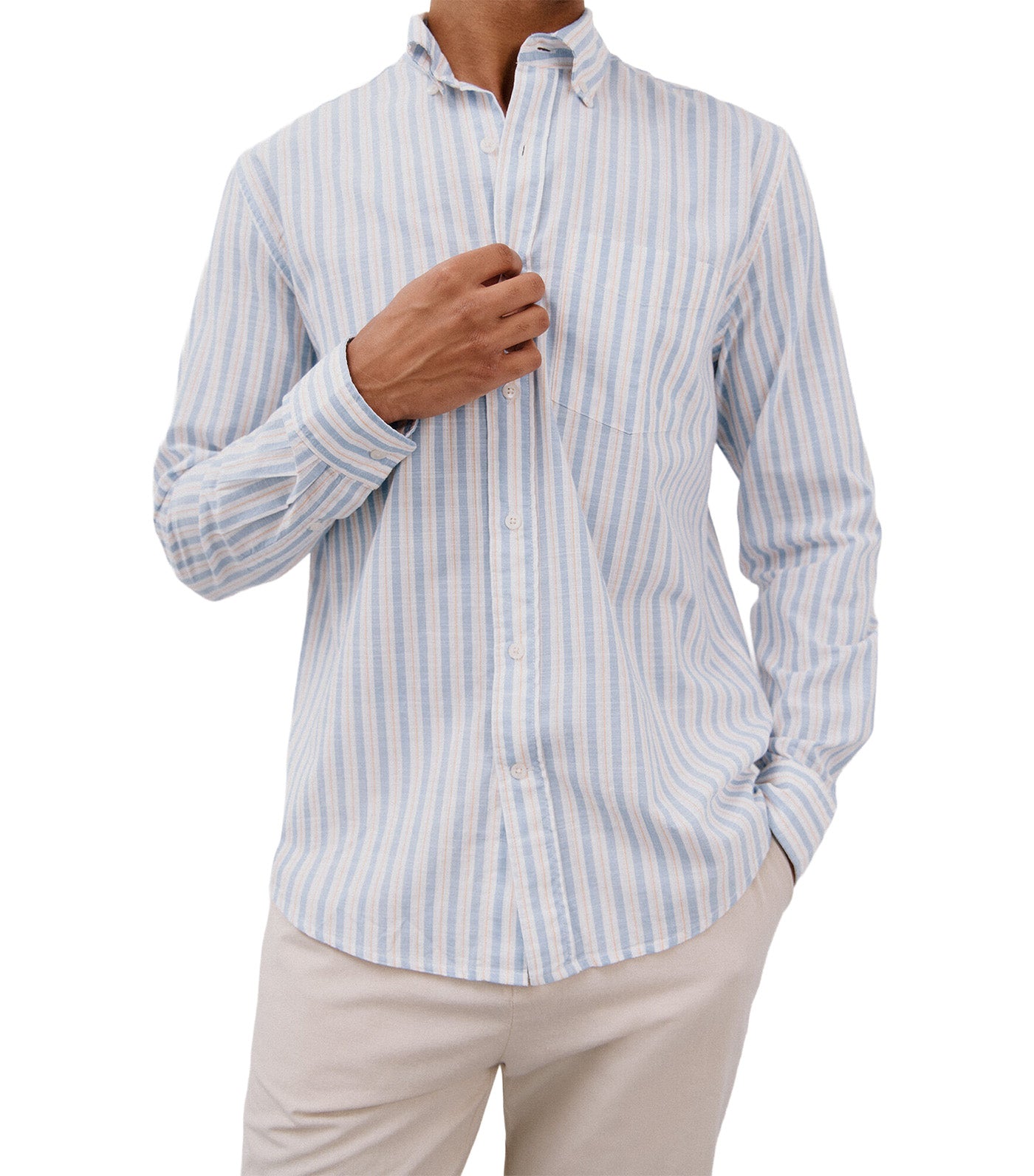 Flame Striped Shirt