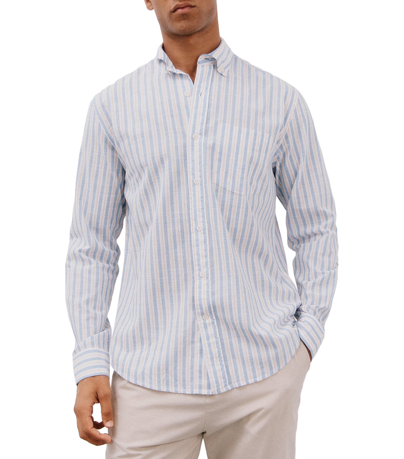 Flame Striped Shirt