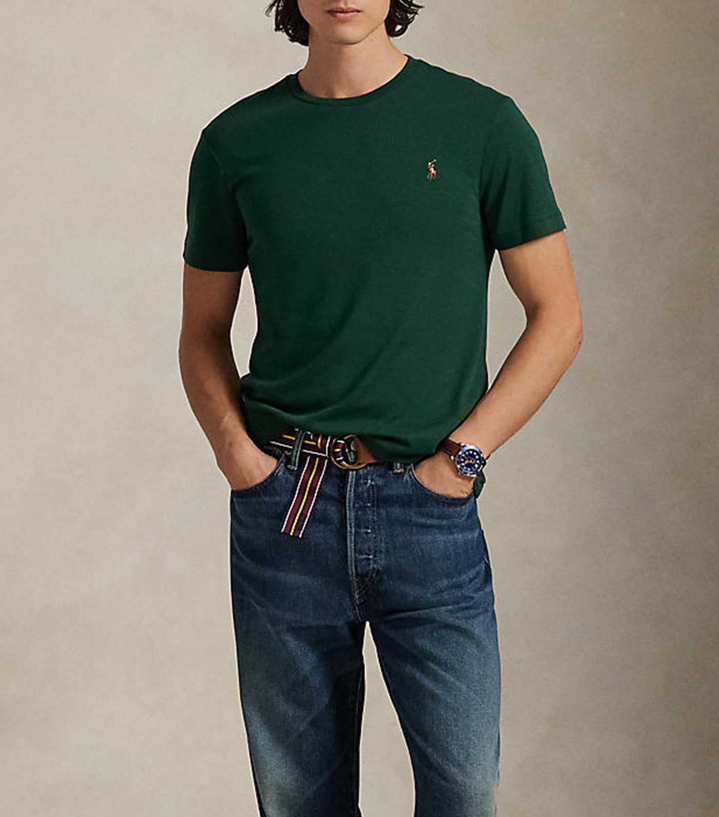 Men's Custom Slim Fit Soft Cotton T-Shirt