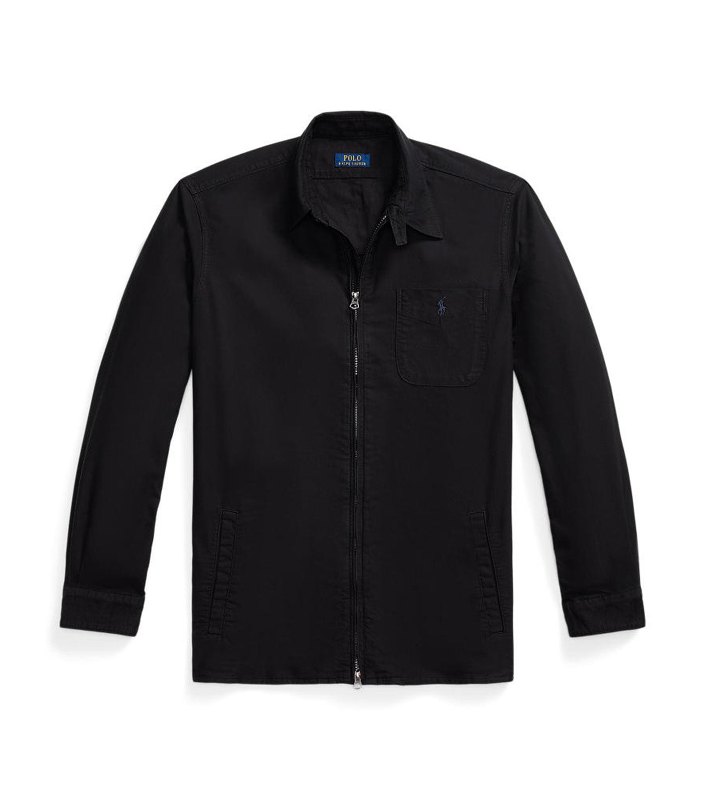 Garment-Dyed Oxford Overshirt