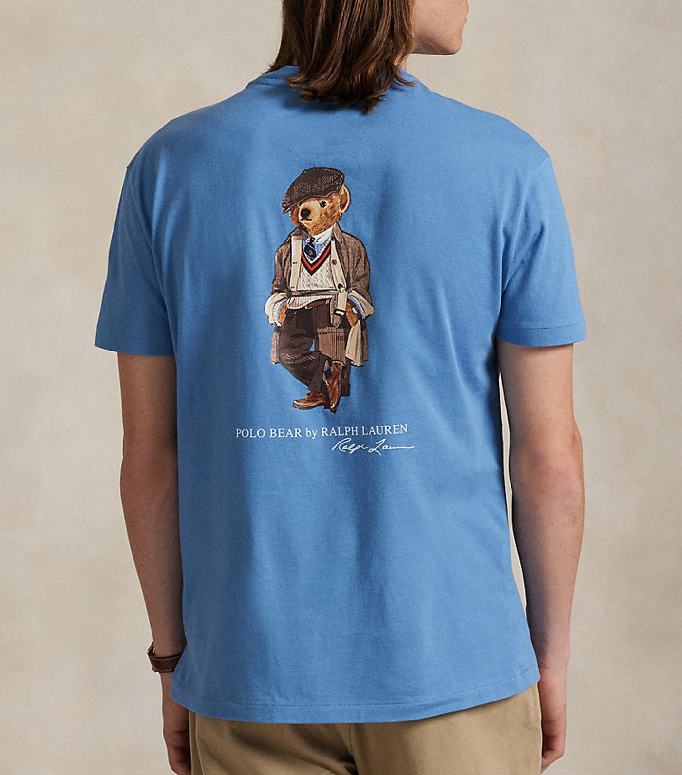 Custom Slim Fit Polo Bear Jersey Tee