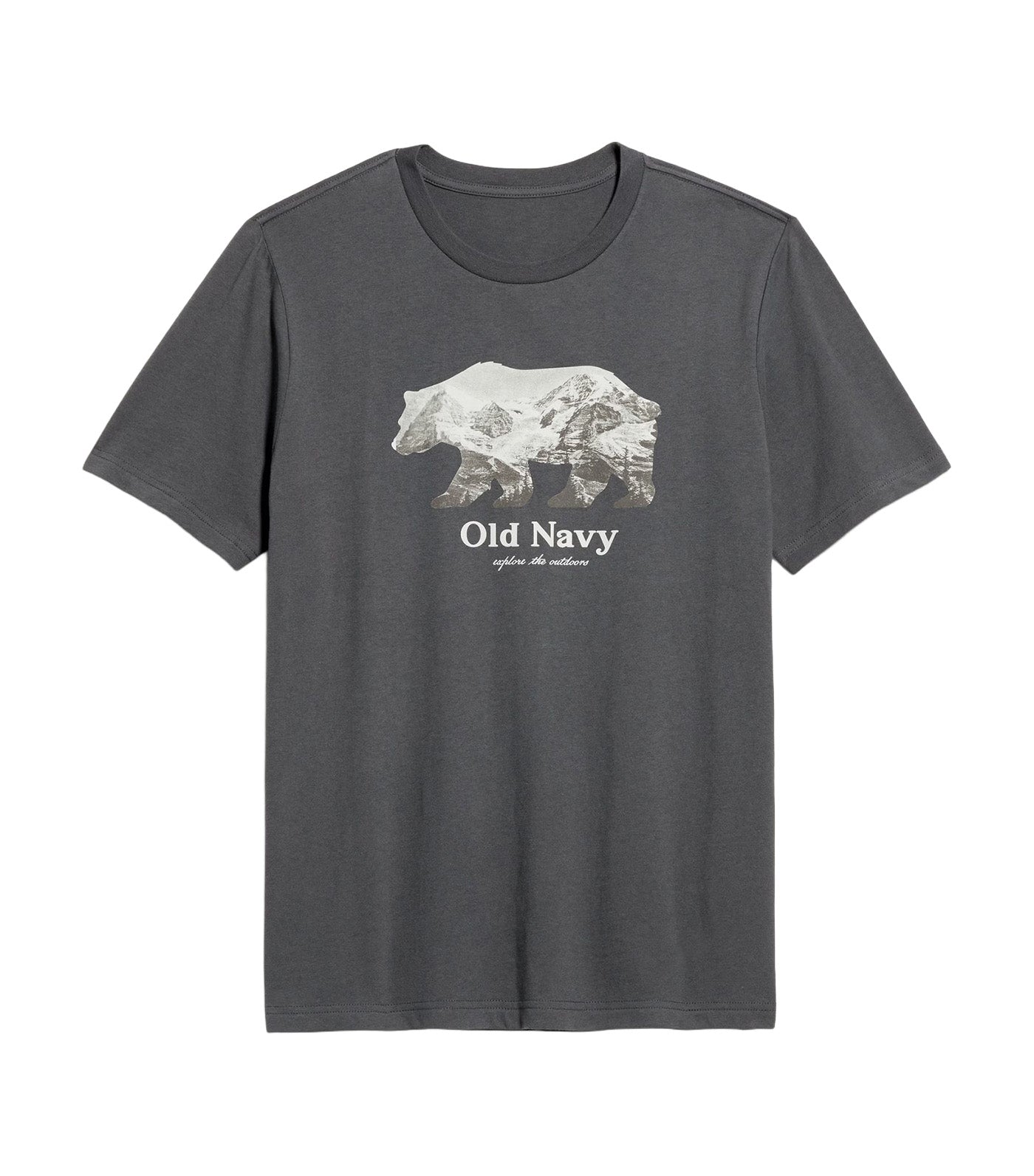 Old Navy Crew-Neck Logo-Graphic T-Shirt Ash Gordon