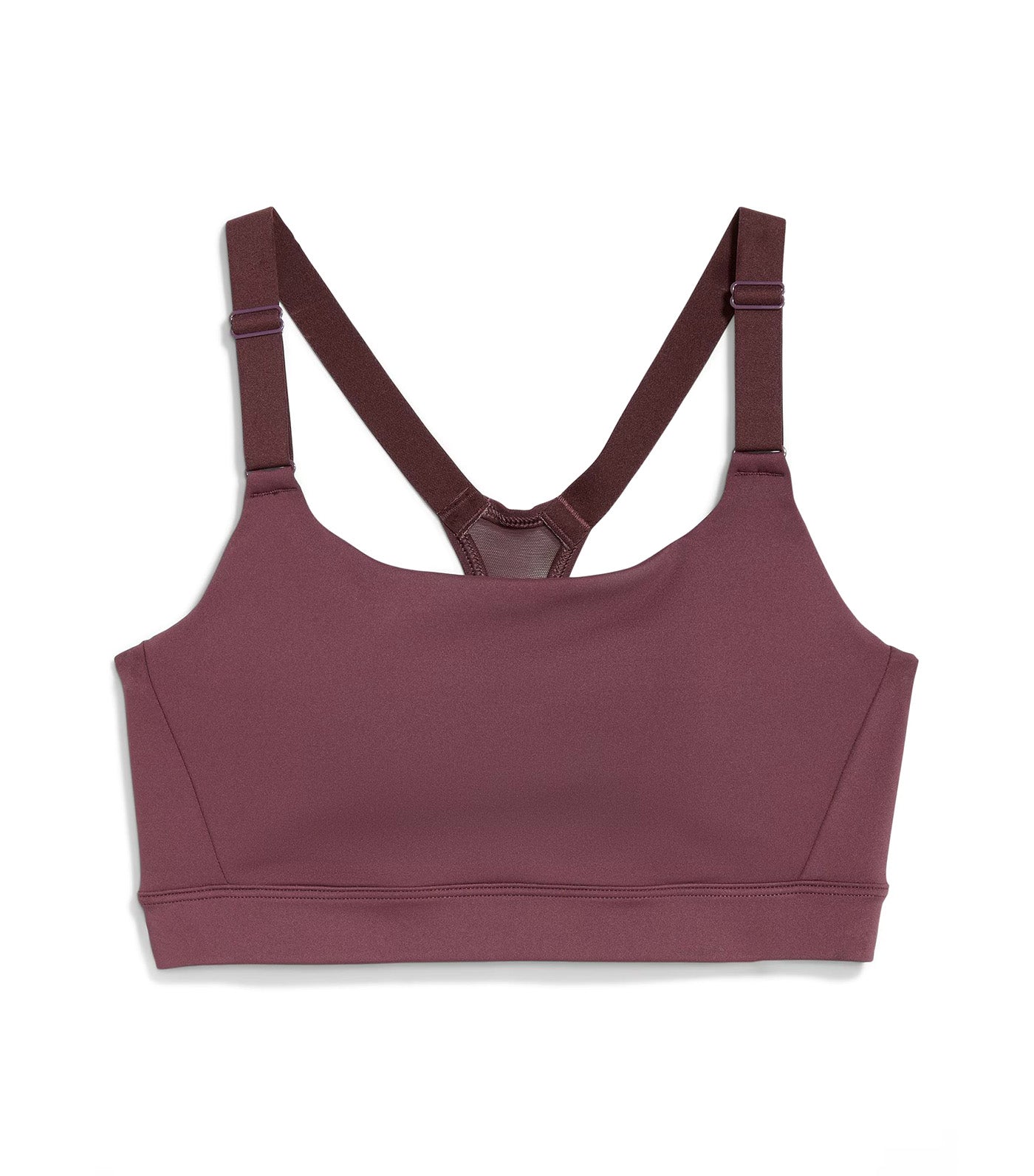 Old Navy Medium Support PowerSoft Sports Bra Dark Sepia