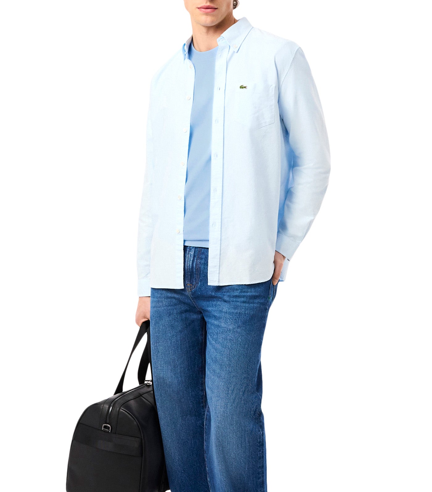 Lacoste Heavy Jersey Landscape Crocodile T-Shirt Overview