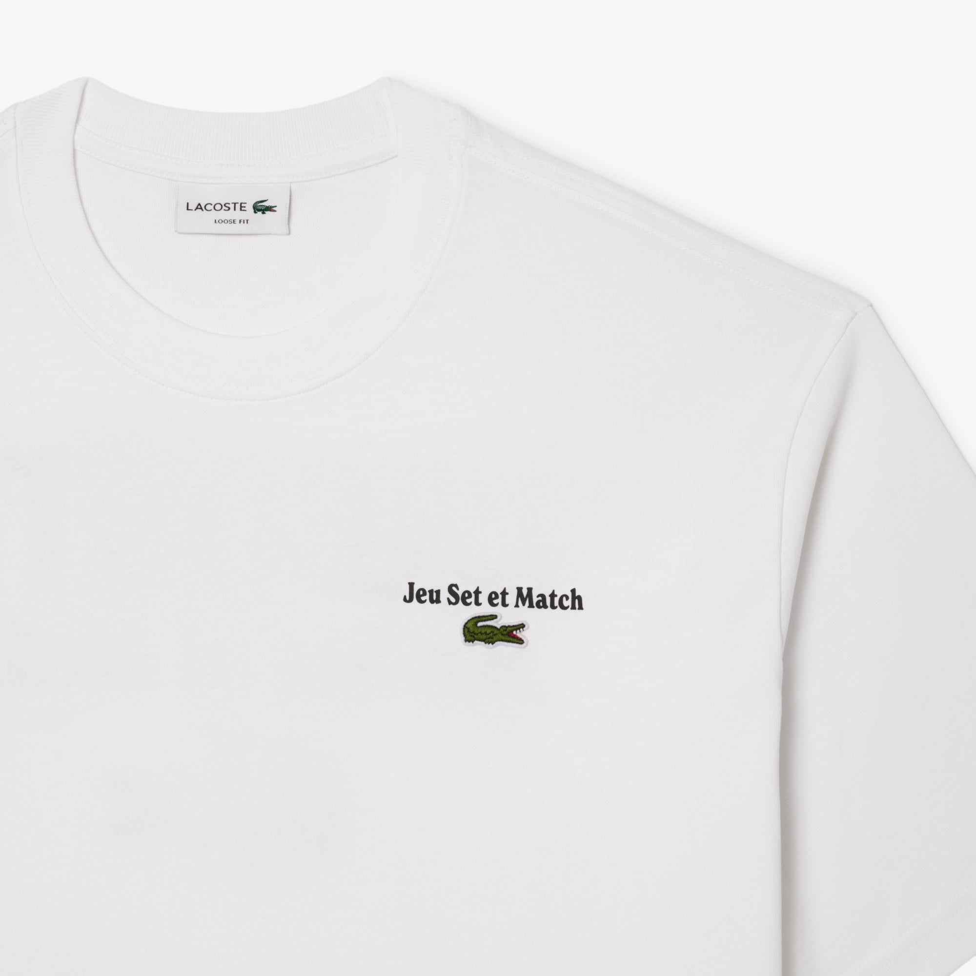 Loose Fit Heavy Jersey Printed T-Shirt Black