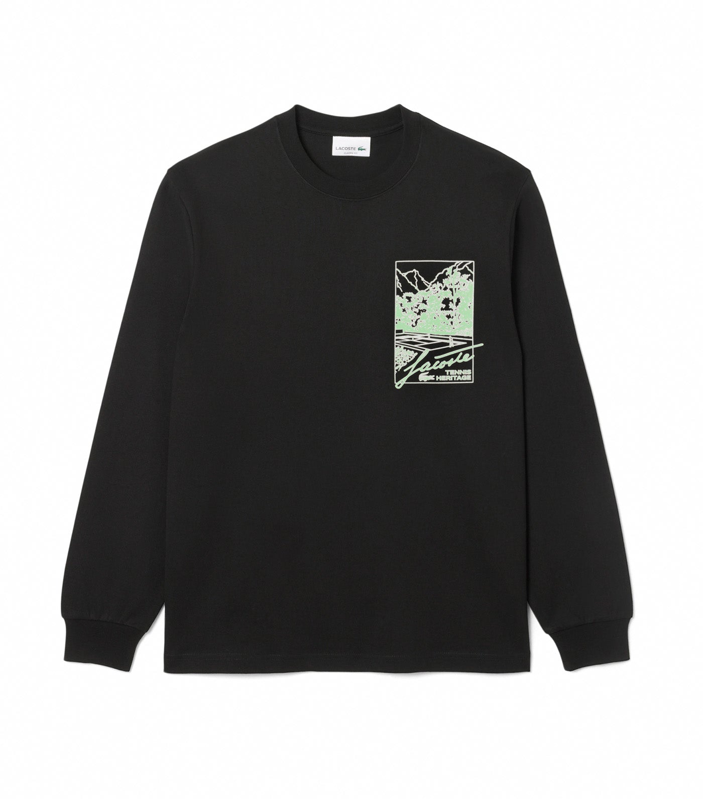 Long Sleeved Heavy Jersey T-Shirt