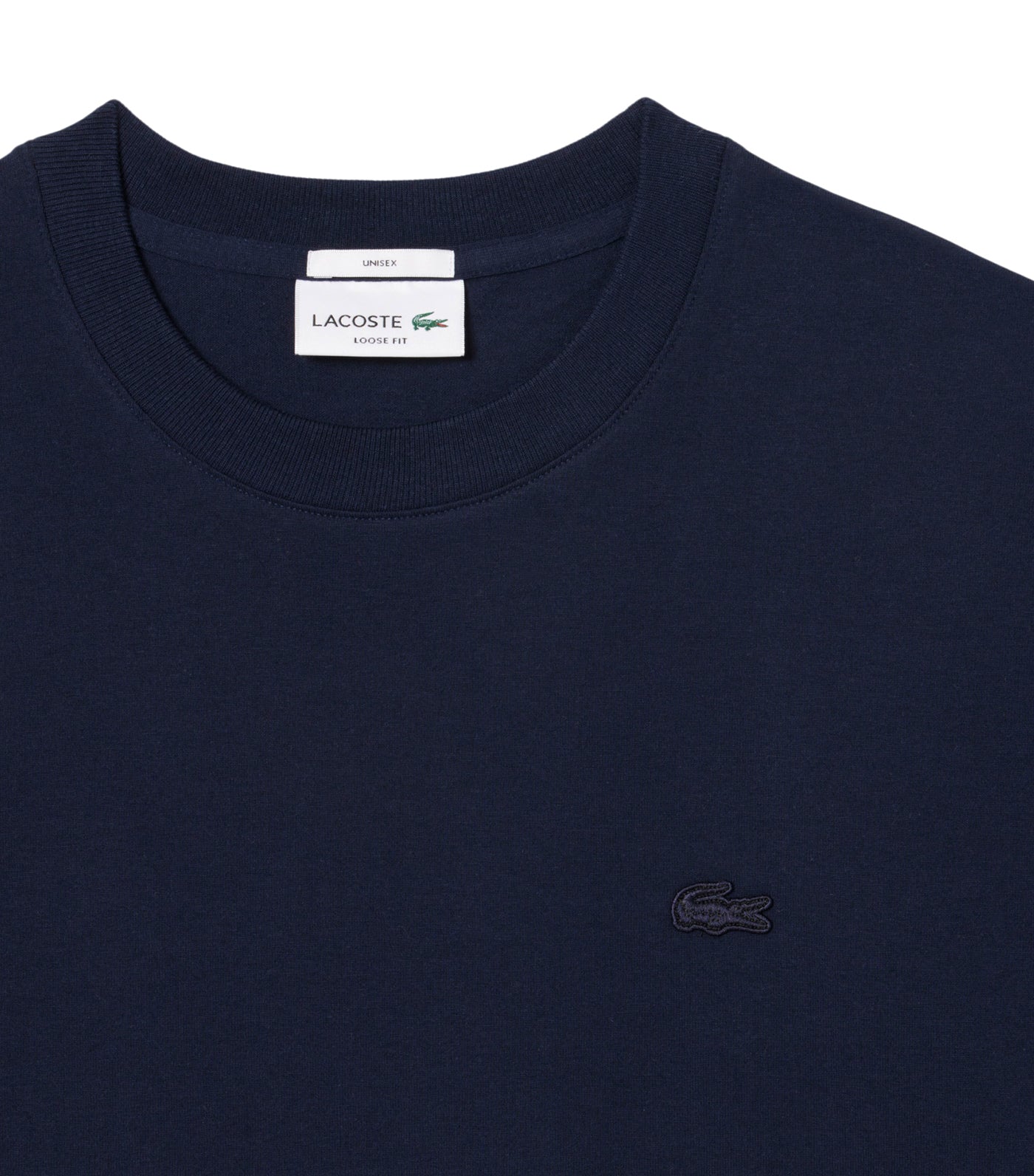 Loose Fit Heavy Jersey T-Shirt Navy Blue