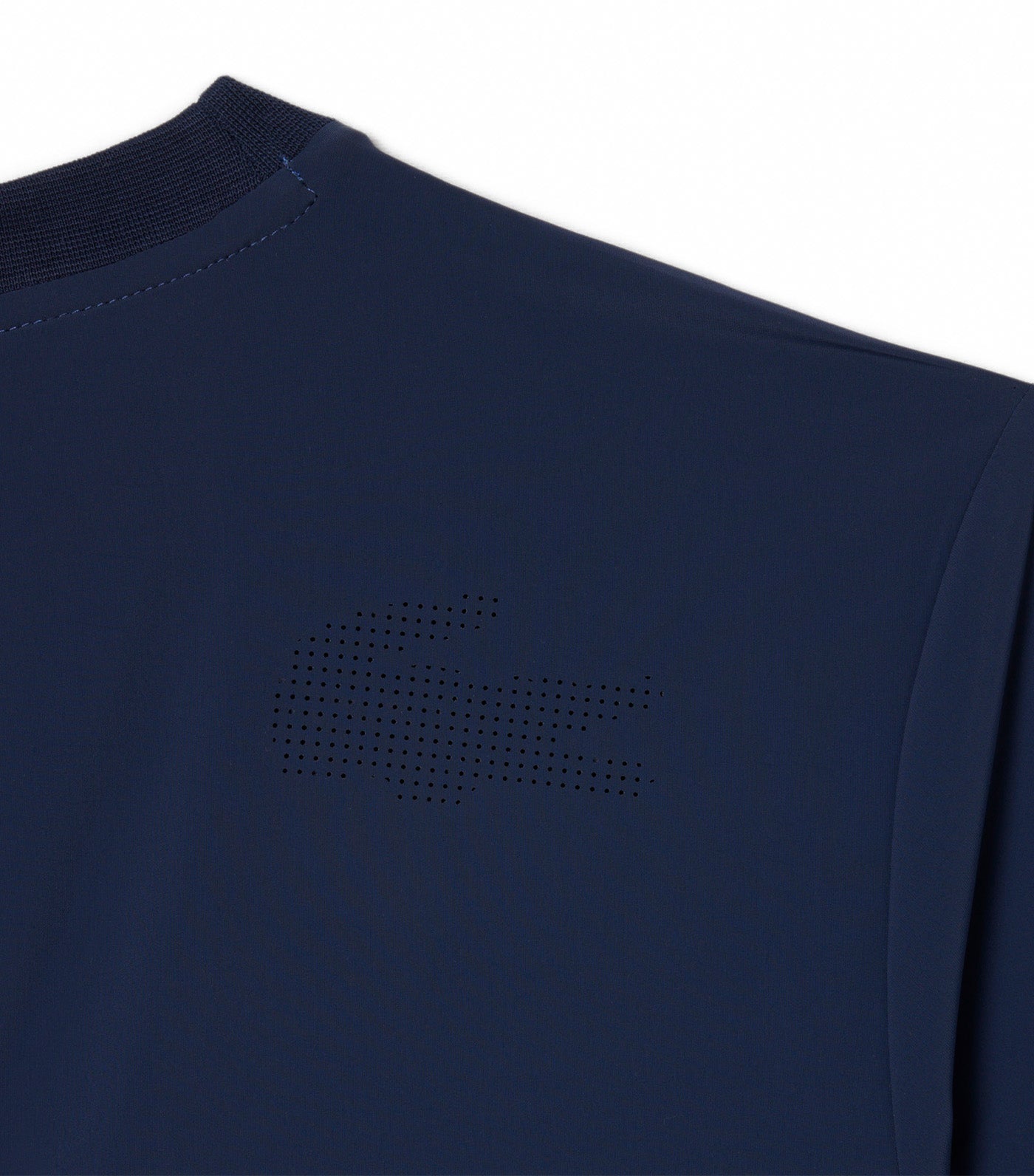 Lacoste Ultra Dry Lightweight Stretch Sport T-Shirt Navy Blue