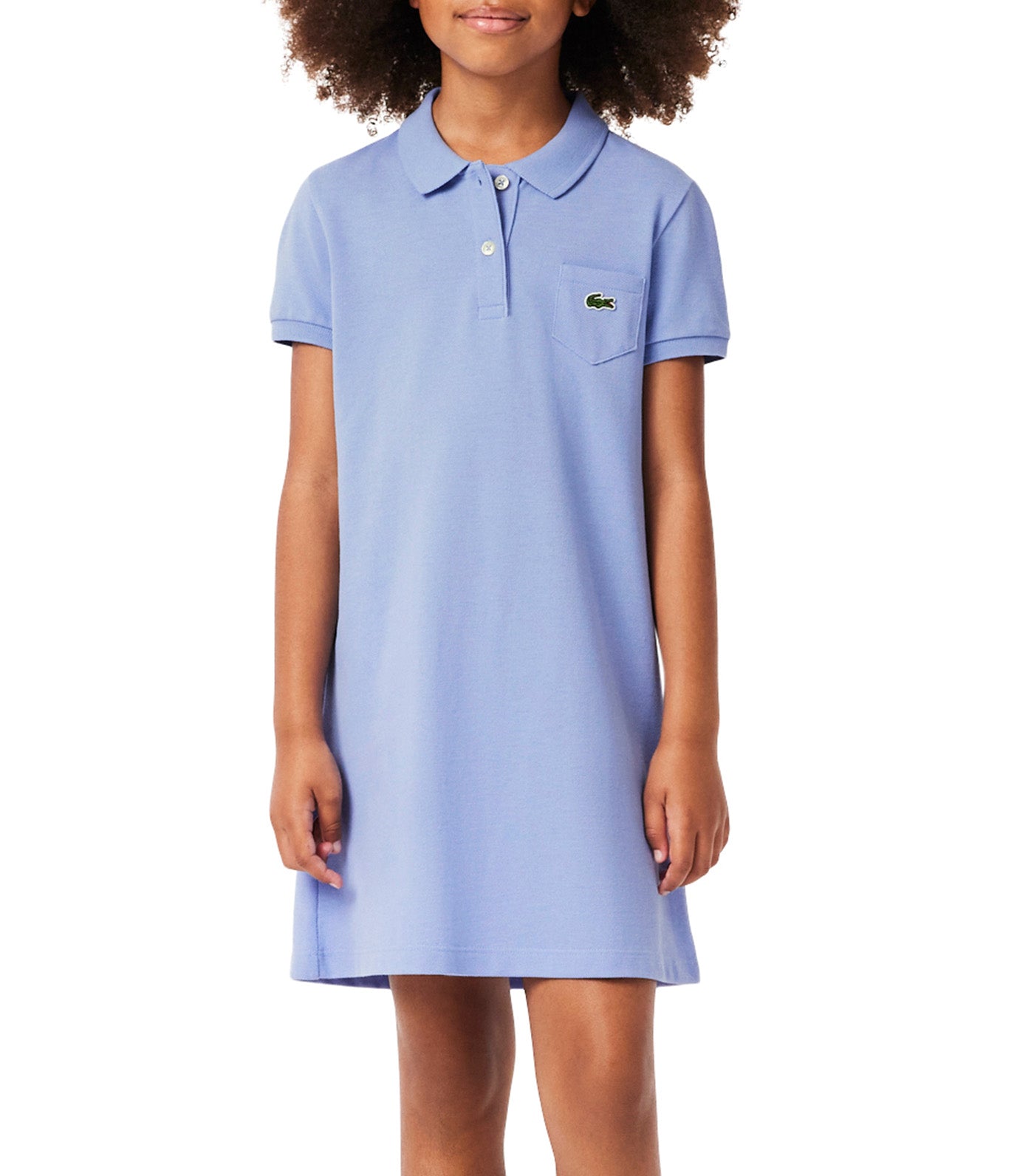 Lacoste Piqué Polo Dress Delphinium