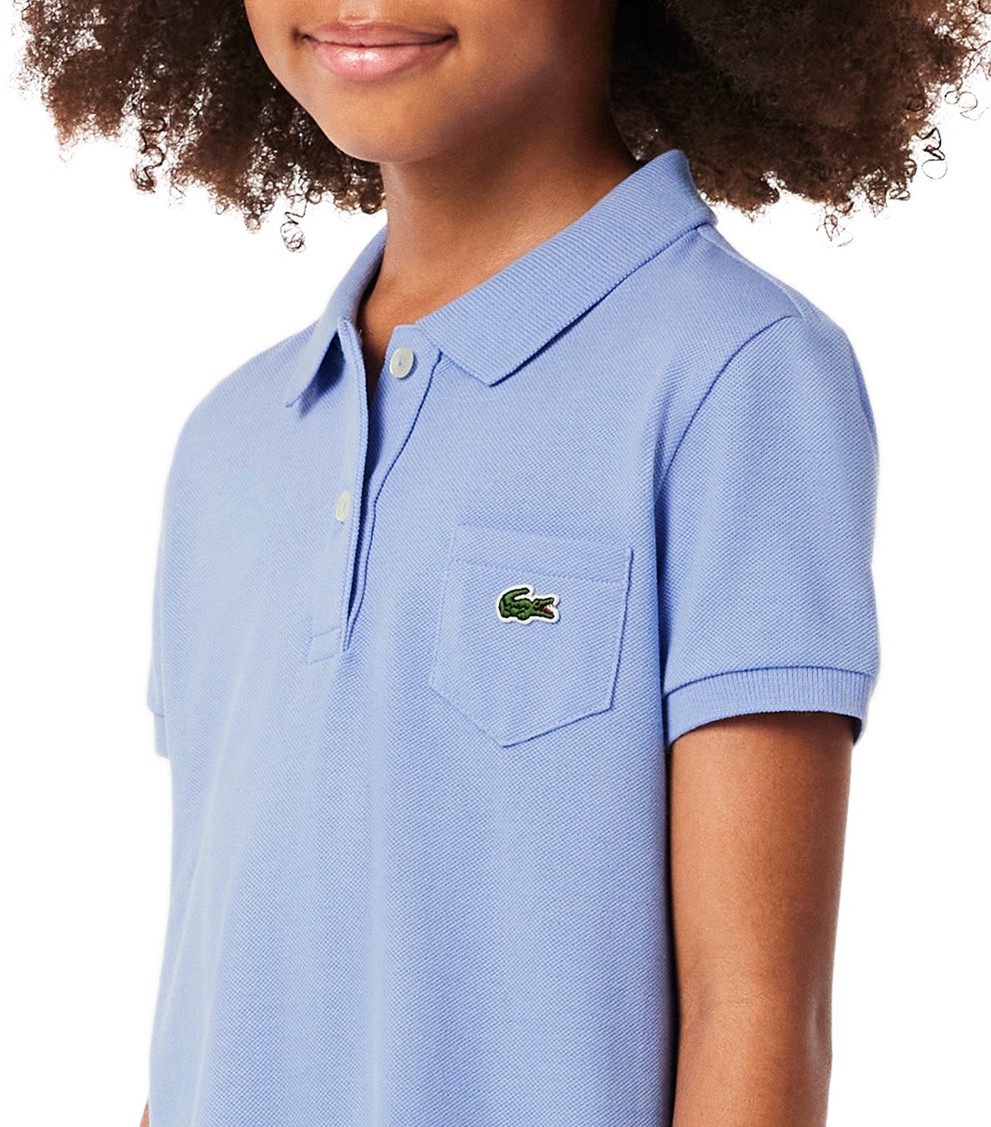 Lacoste Piqué Polo Dress Delphinium