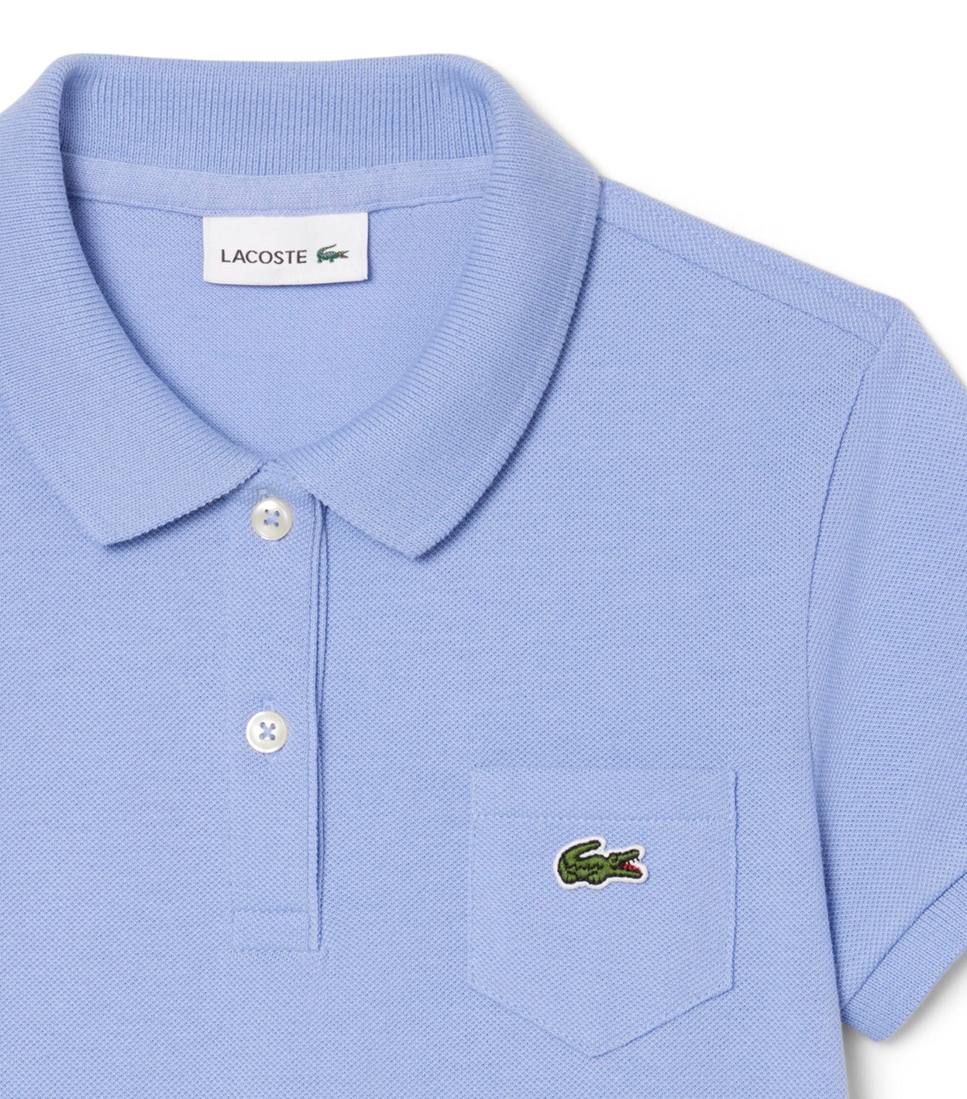 Lacoste Piqué Polo Dress Delphinium