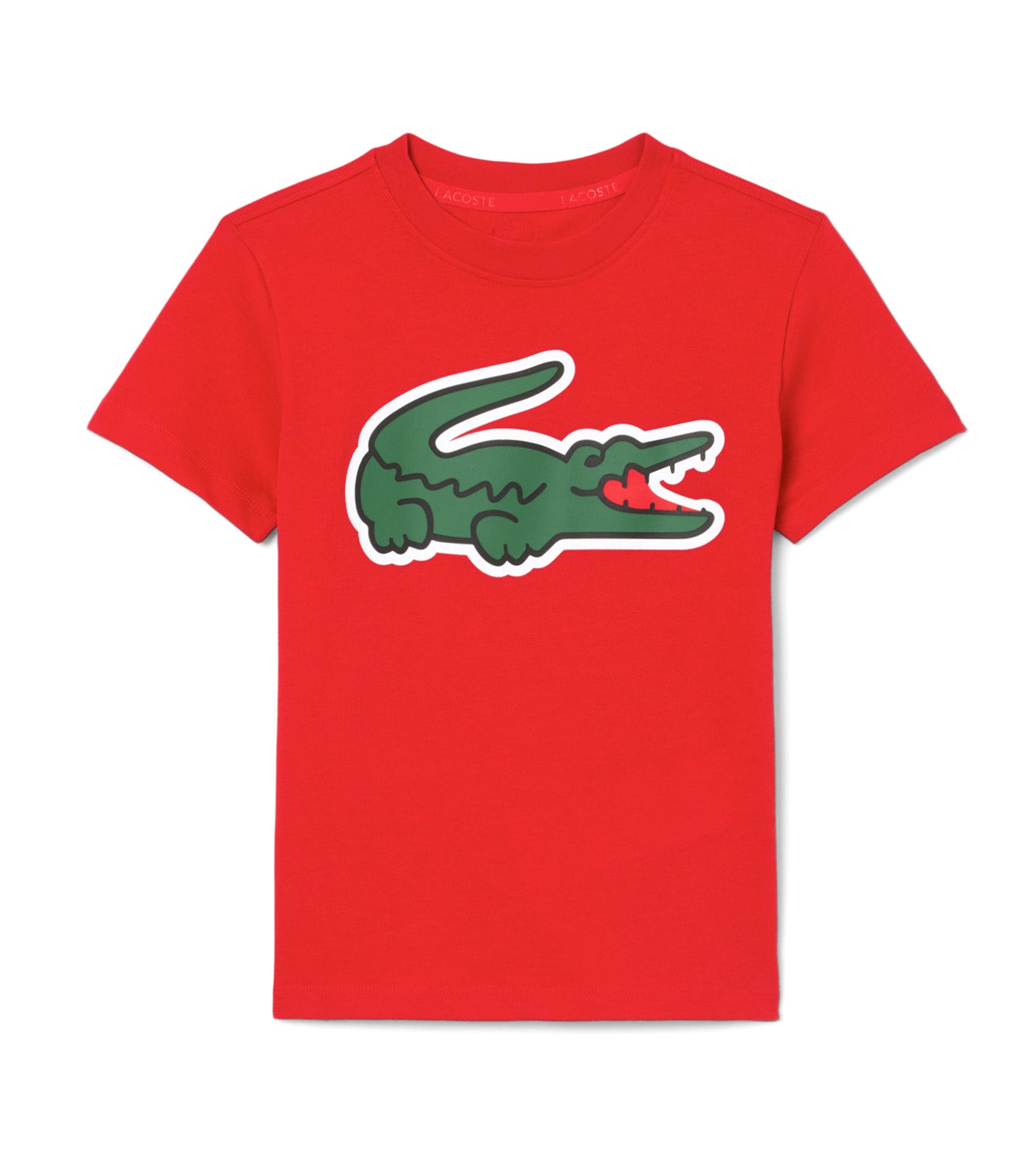 Lacoste Unisex Ultra Dry Printed Sport T-Shirt Red 