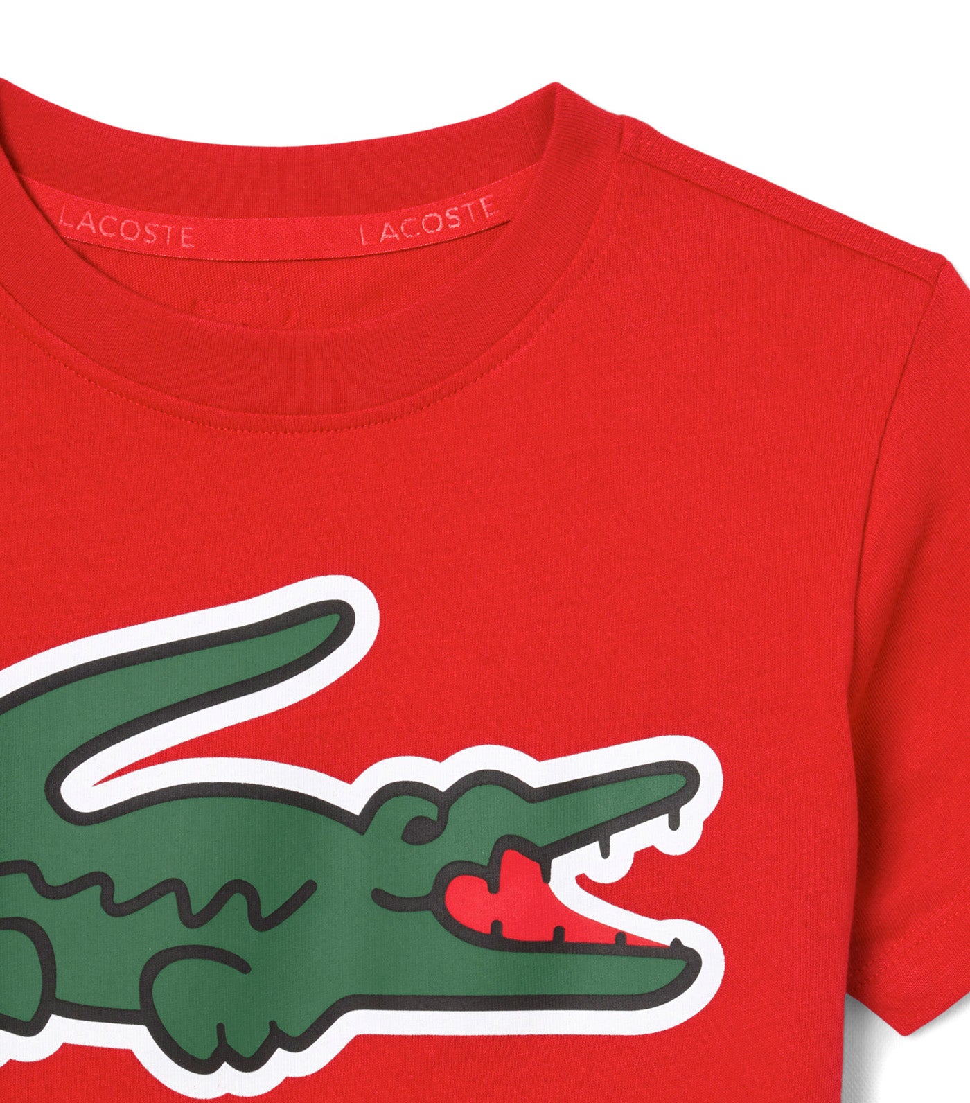 Lacoste Unisex Ultra Dry Printed Sport T-Shirt Red 