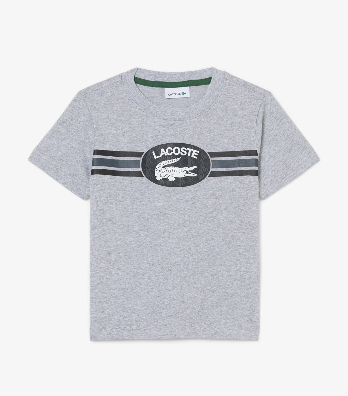 Monogram Print Cotton T-Shirt