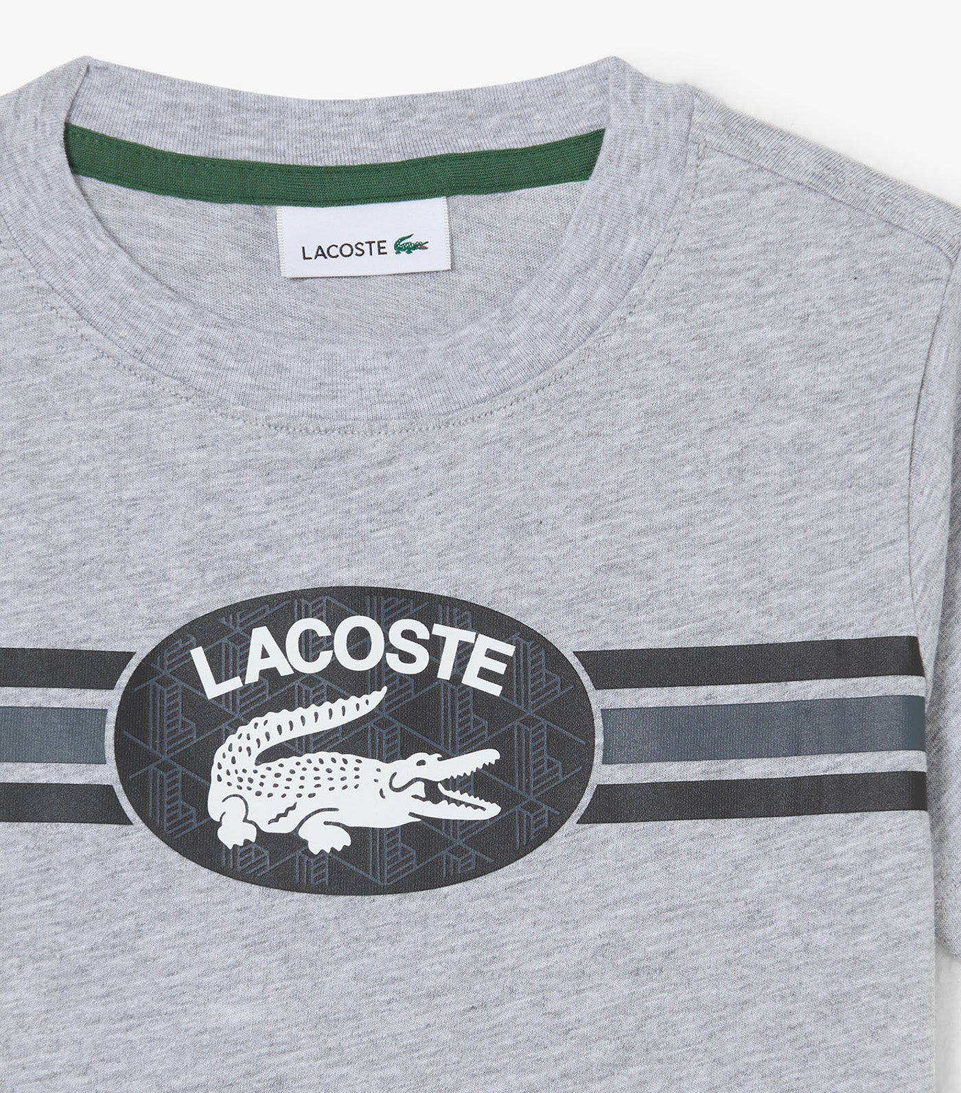 Monogram Print Cotton T-Shirt