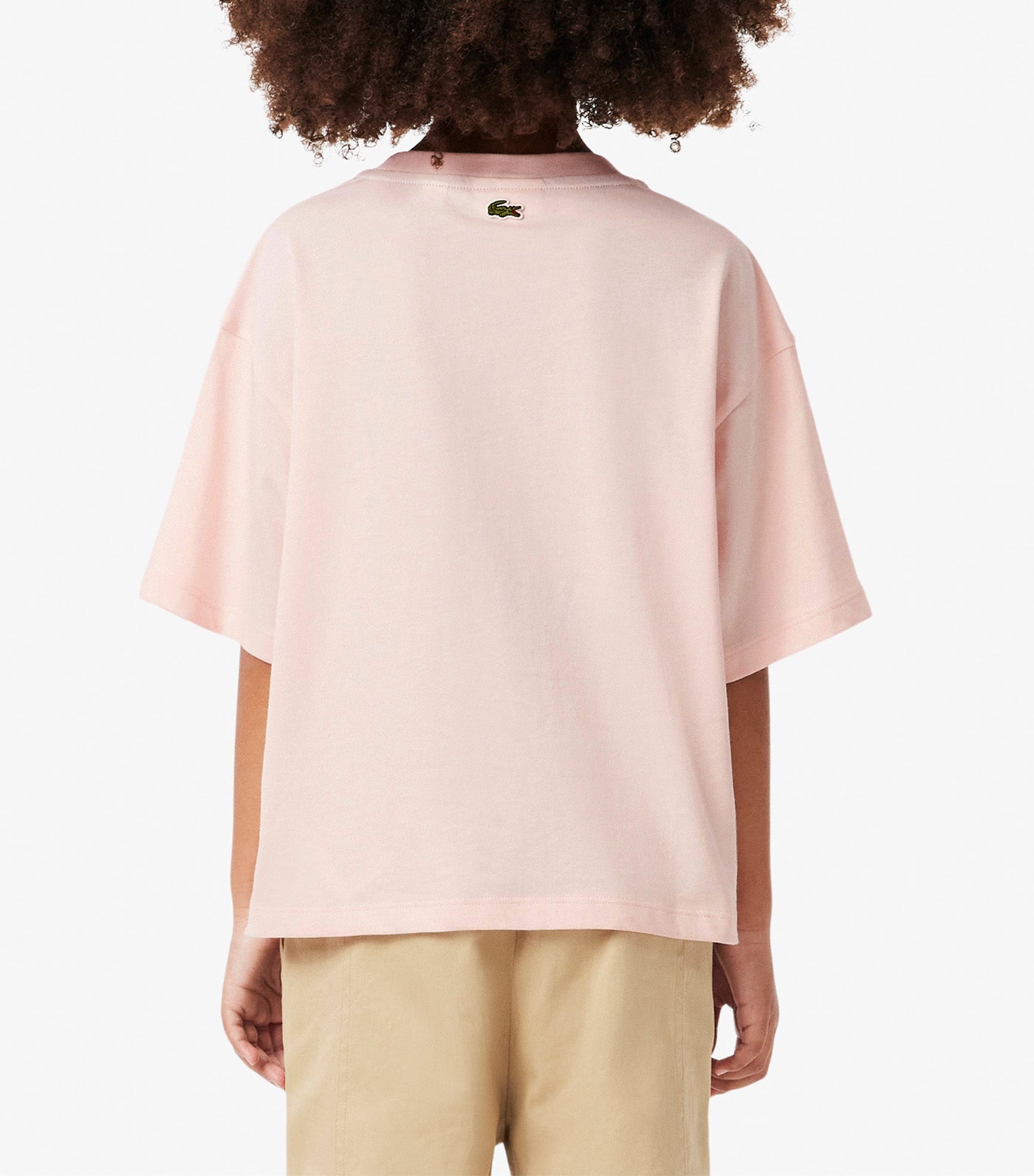 Girls' Oversized Print Cotton T-Shirt  Ady