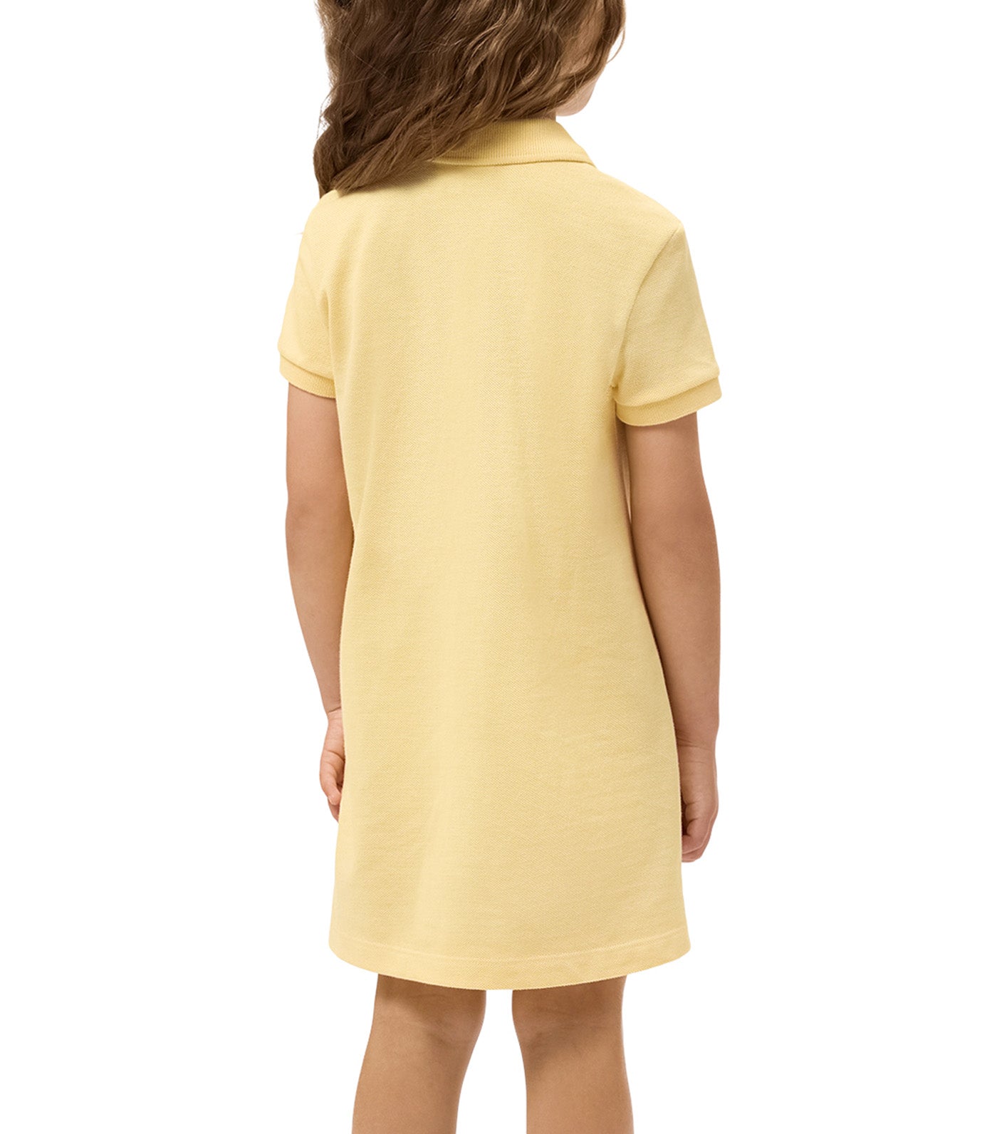 Lacoste Piqué Polo Dress Yellow