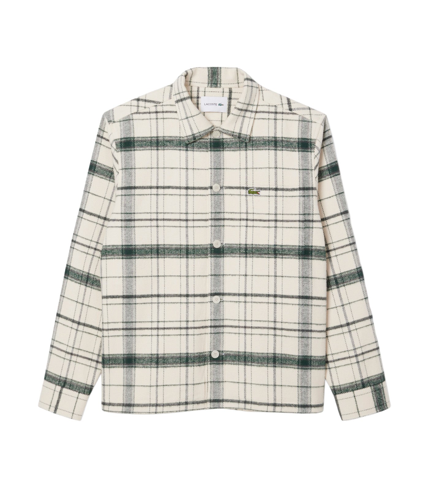 Cotton Plaid Overshirt Lapland/Sinople/Pitch Chine