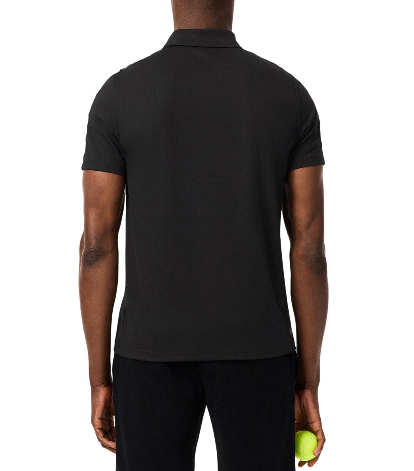 Ultra Dry Branded Stripe Tennis Polo Shirt