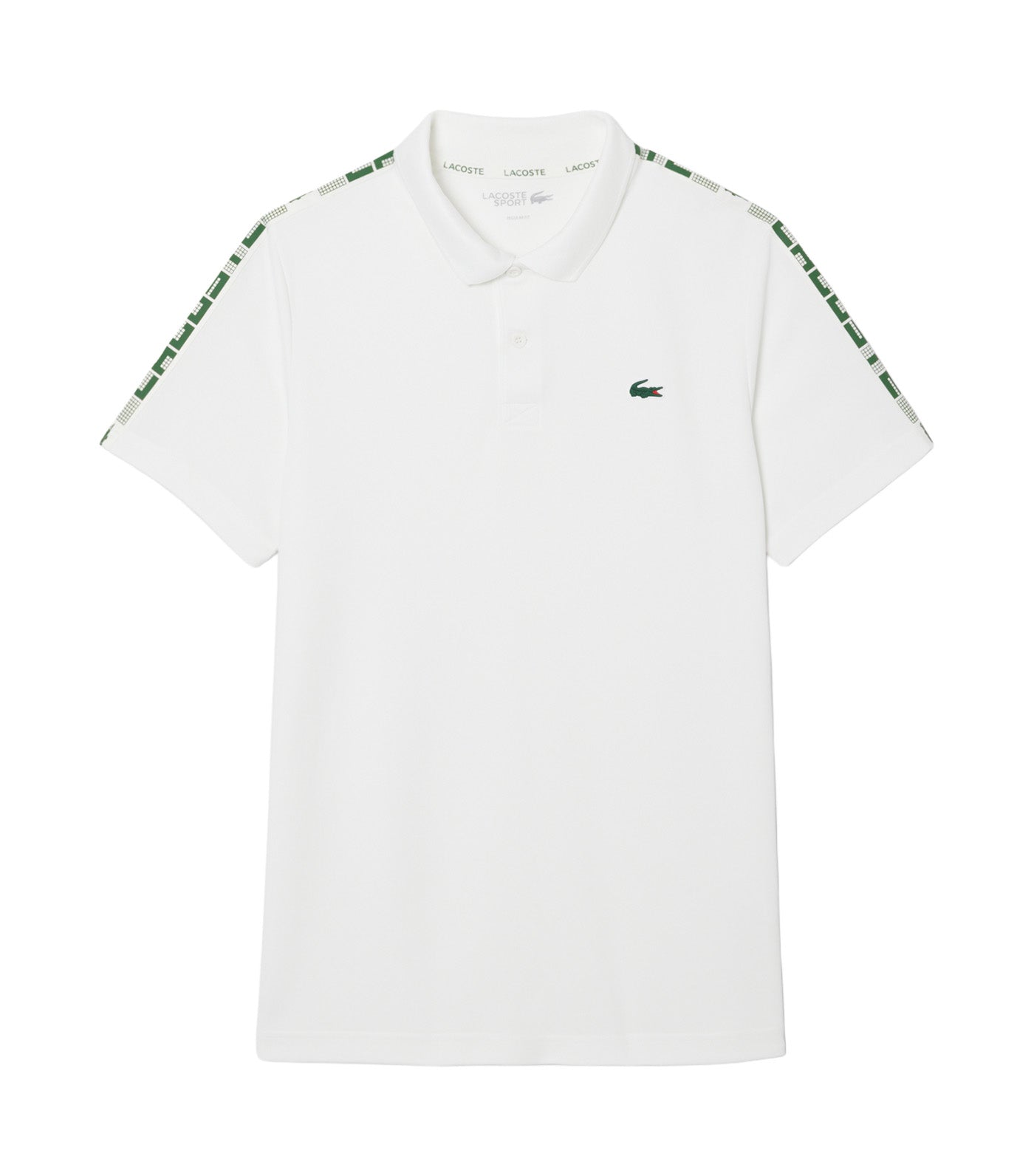 Ultra Dry Branded Stripe Tennis Polo Shirt