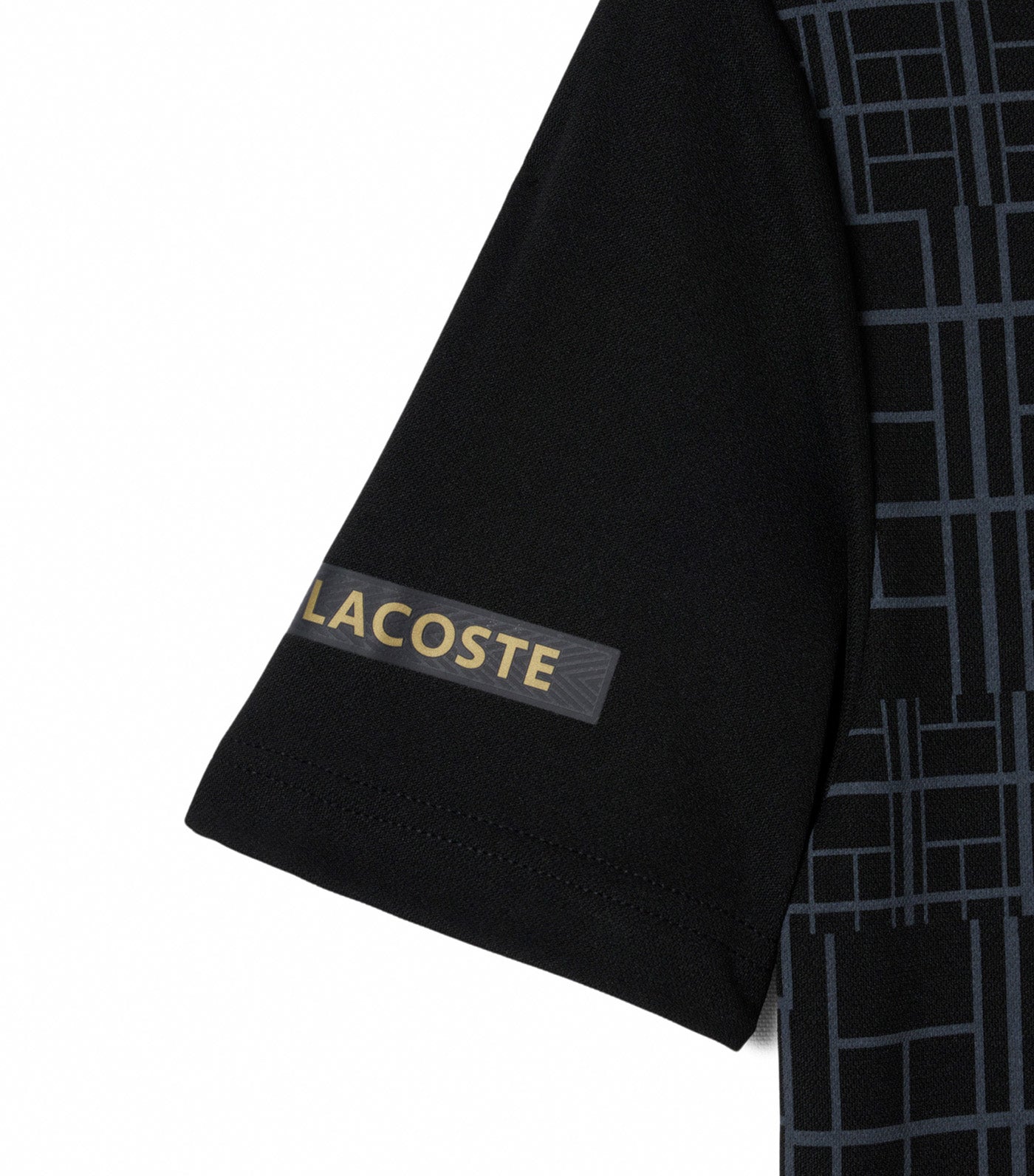 Lacoste Tennis x Novak Djokovic Polo Shirt Black