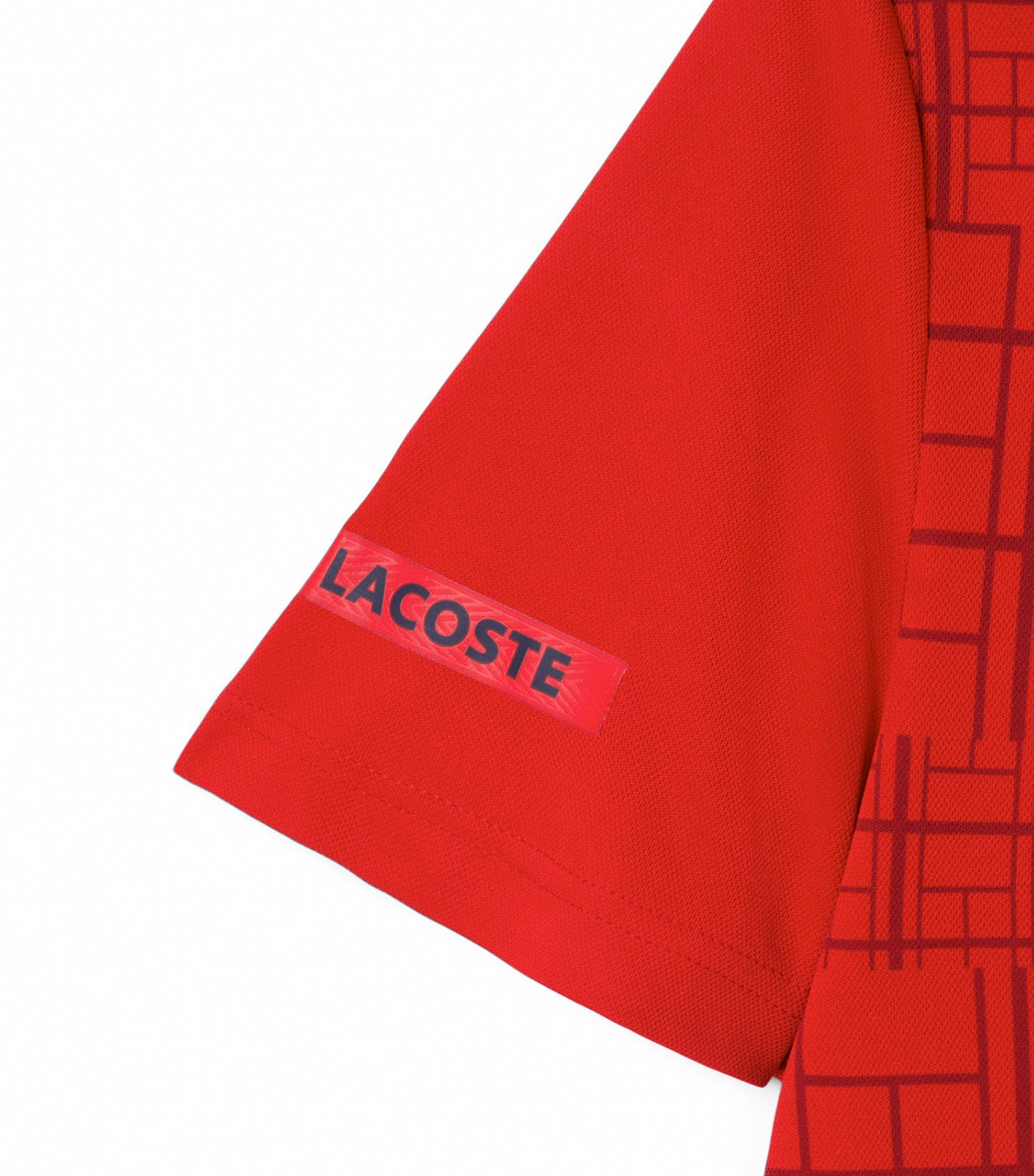 Lacoste Tennis x Novak Djokovic Polo Shirt Red
