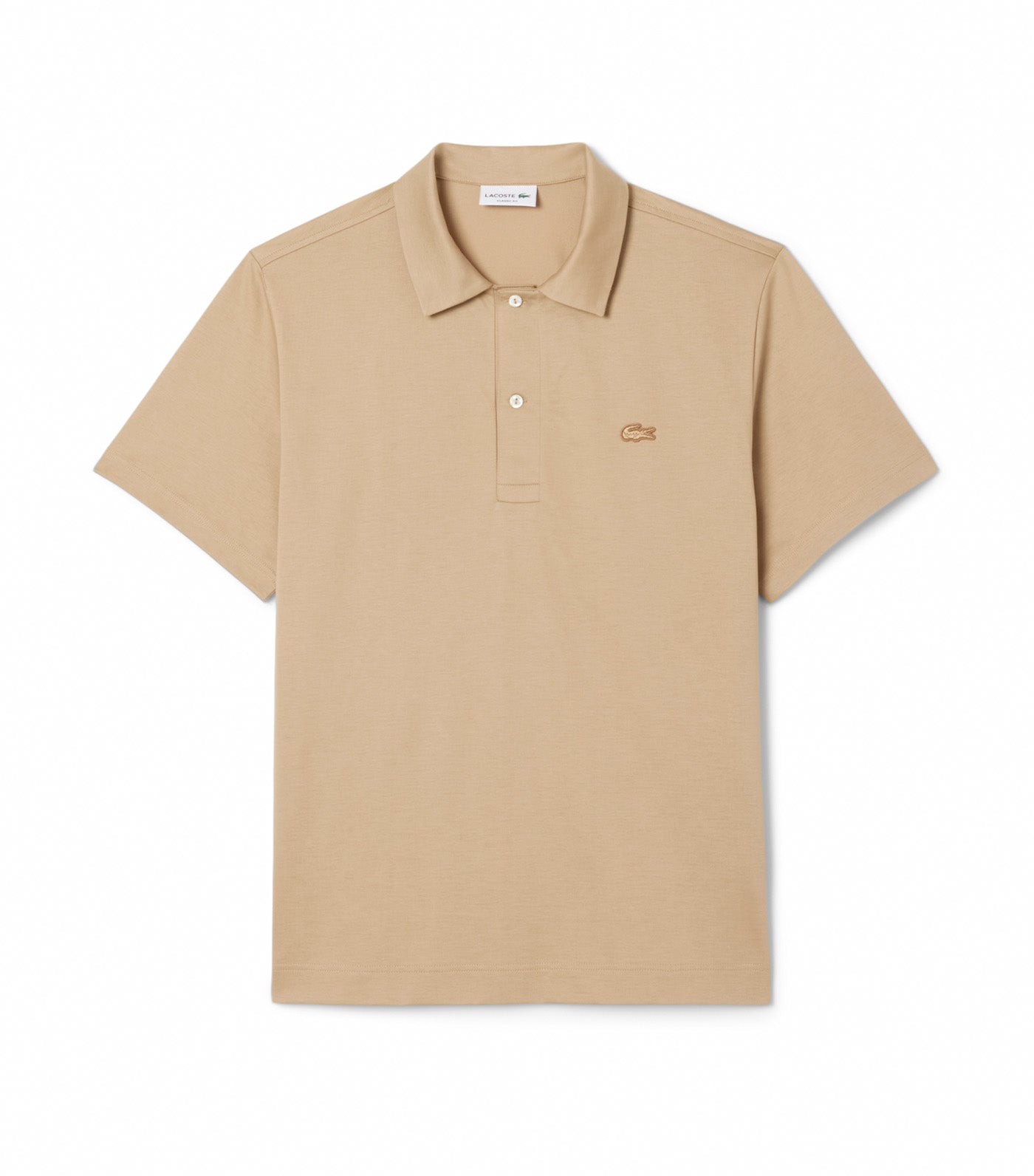 Paris Classic Fit Open Neck Embroidered Polo Shirt