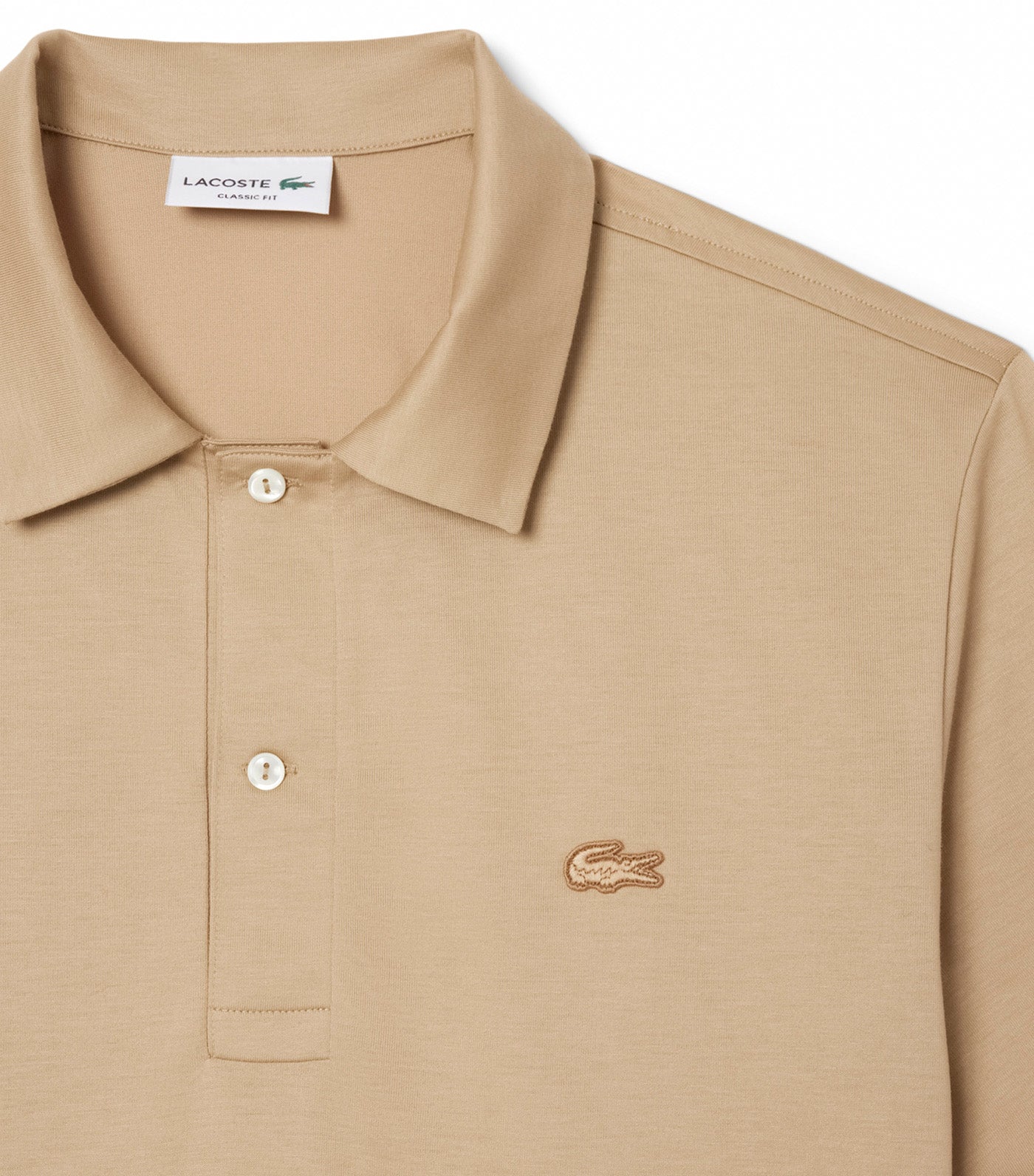 Paris Classic Fit Open Neck Embroidered Polo Shirt