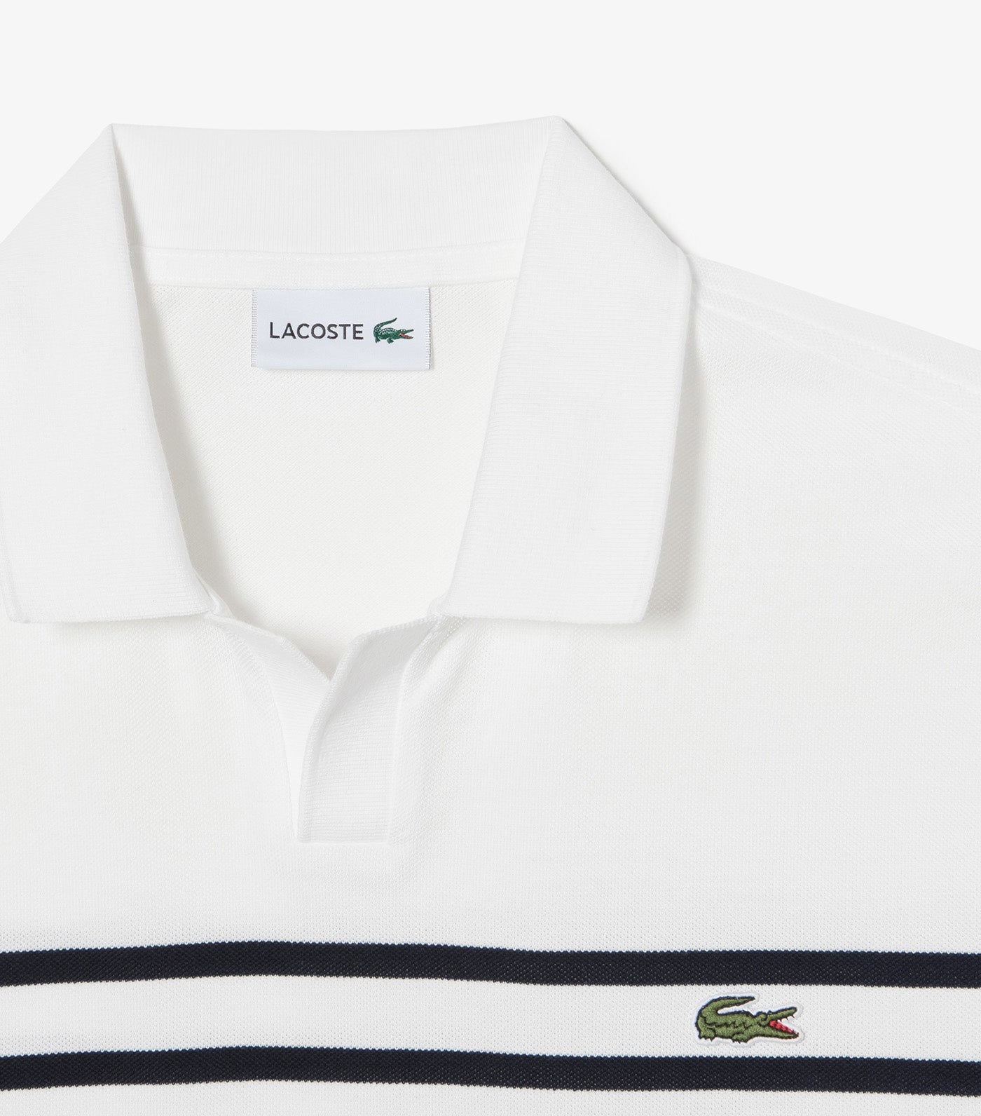 Striped Cotton Polo Shirt