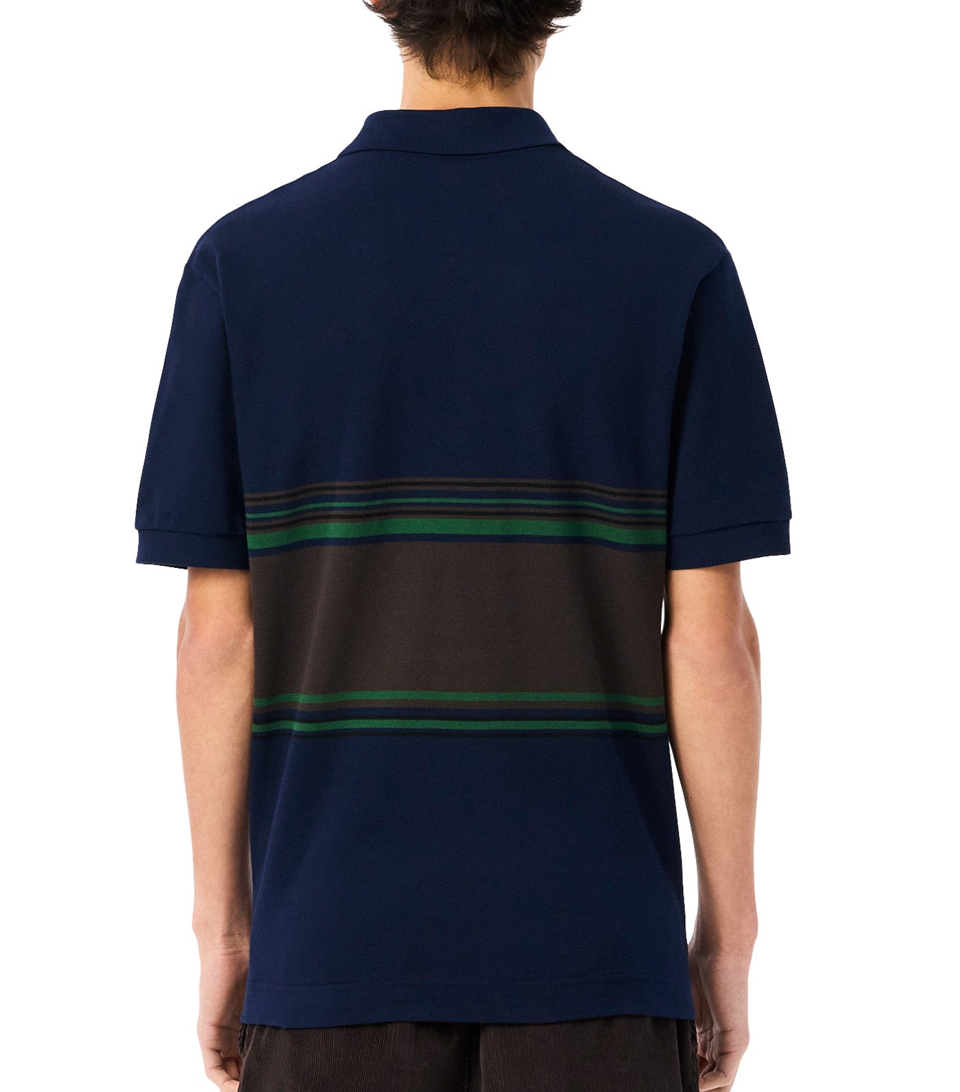 French Made Classic Fit Striped Polo Shirt