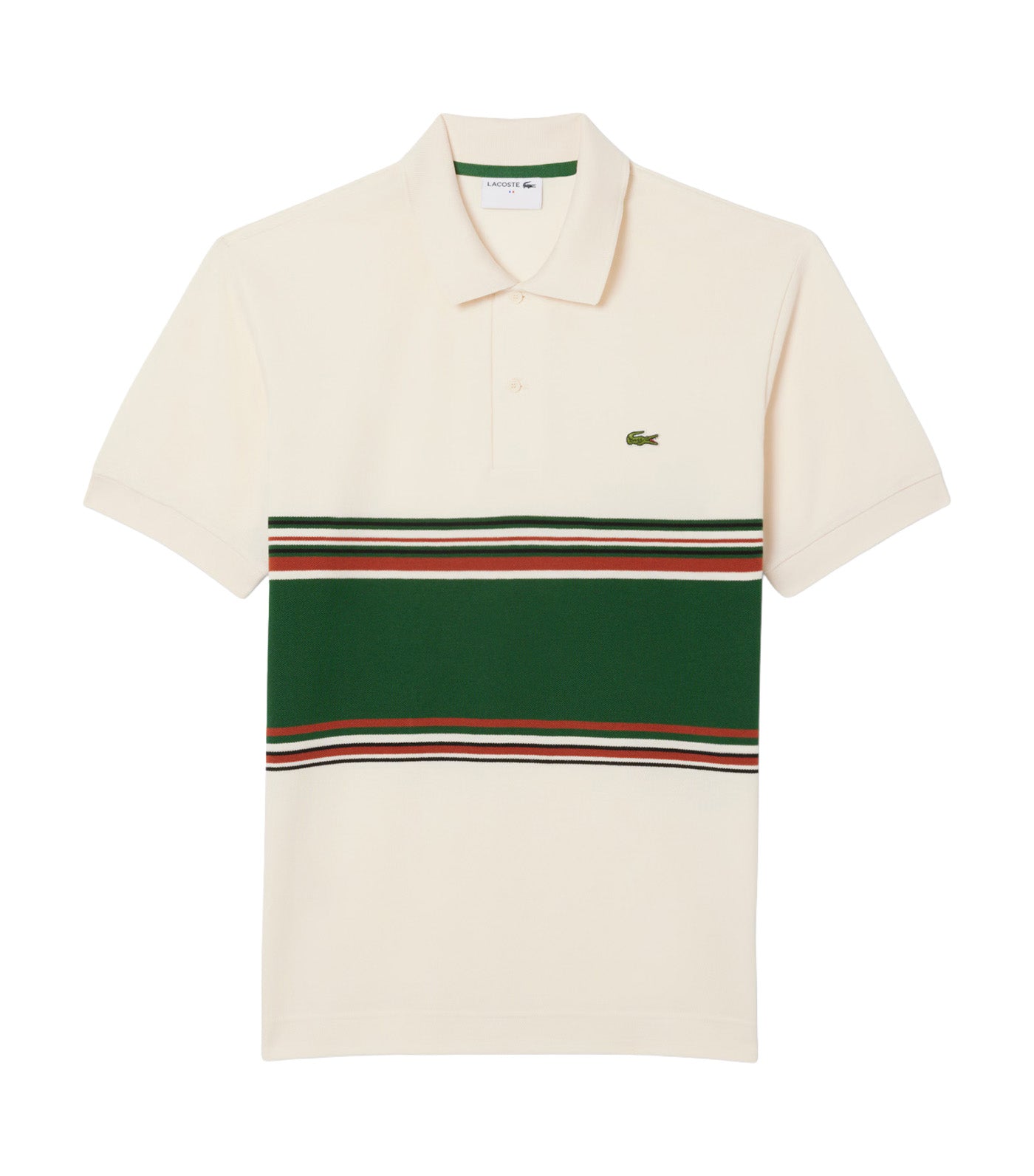 French Made Classic Fit Striped Polo Shirt Lapland