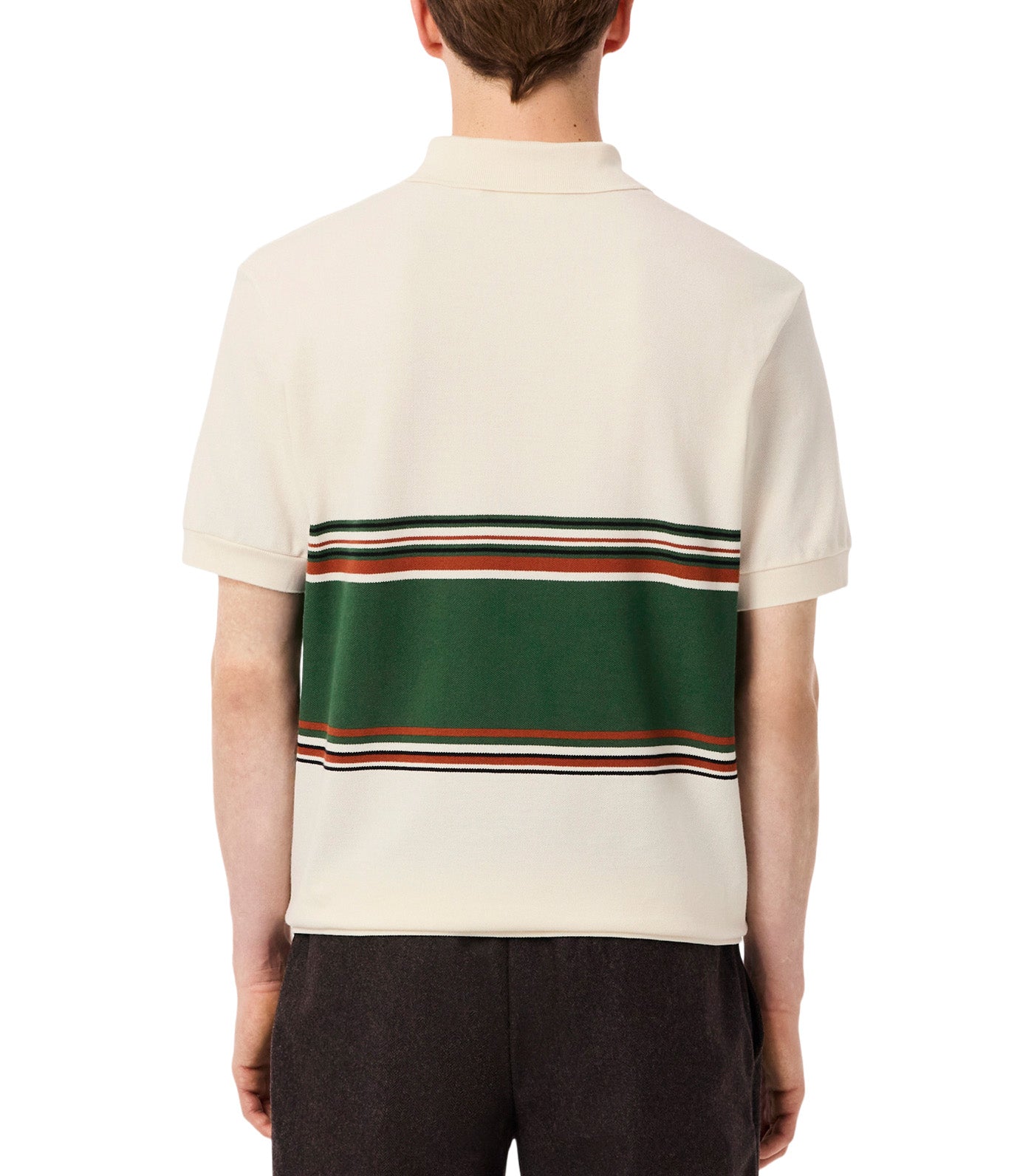 French Made Classic Fit Striped Polo Shirt Lapland
