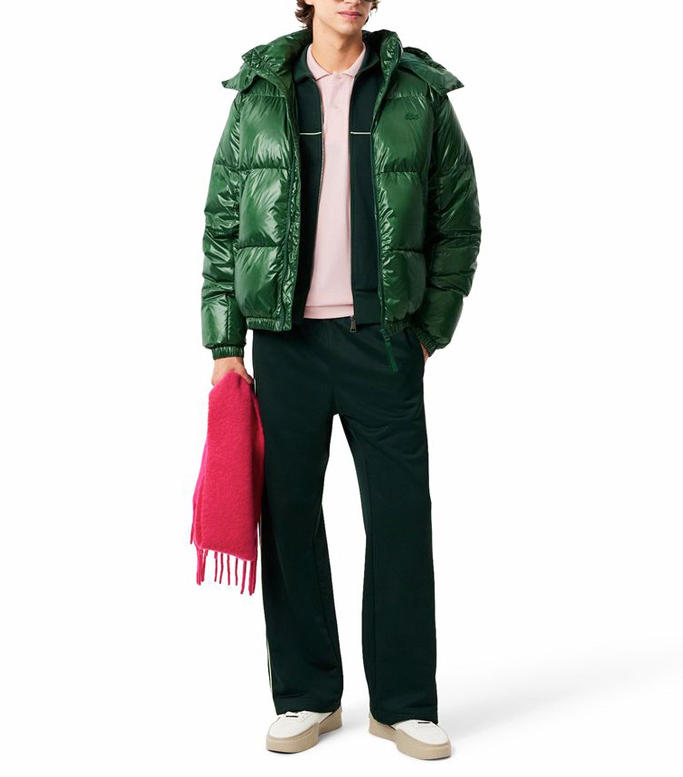 Classic Fit Embroidery Detail Piqué Polo Shirt