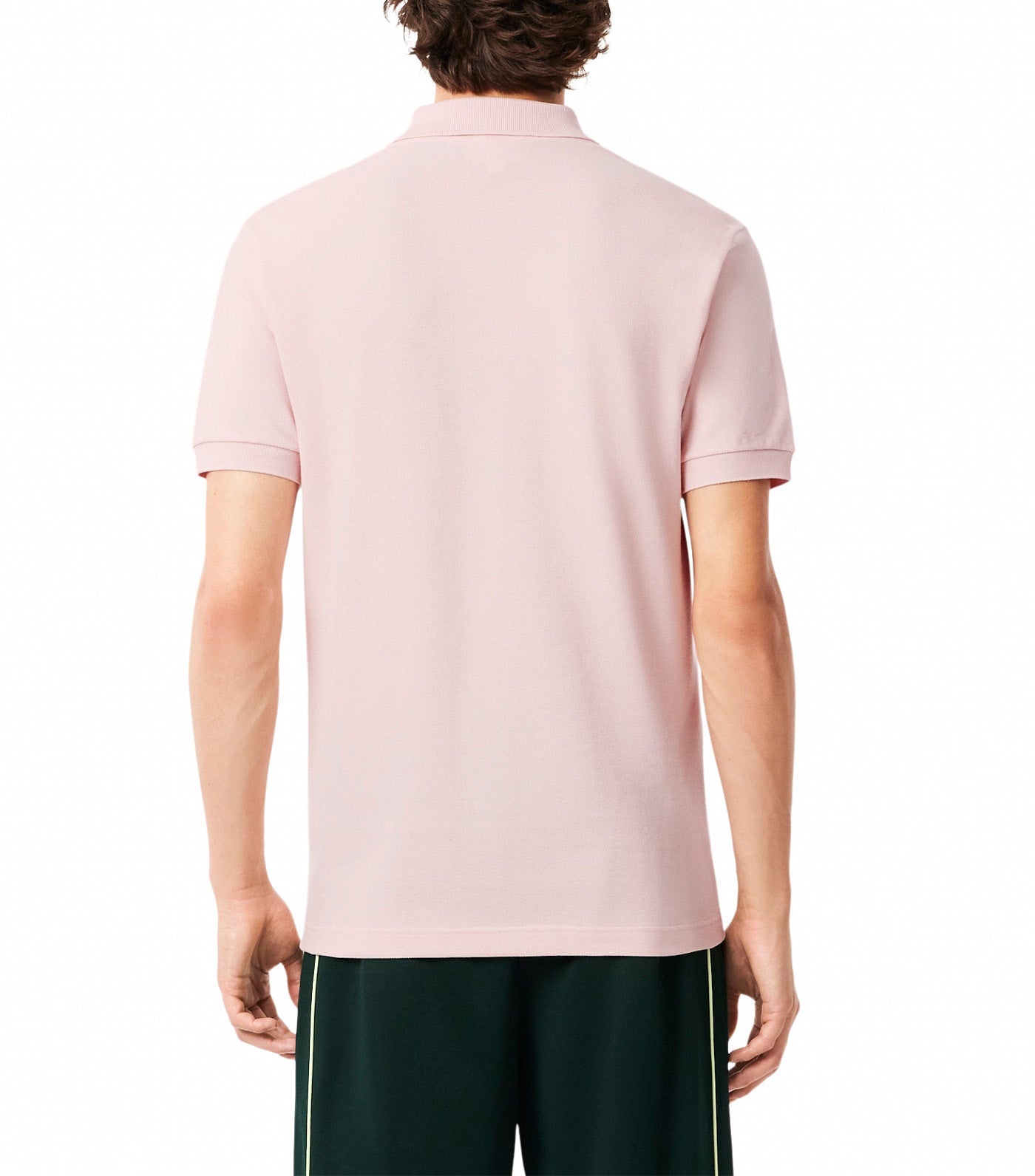 Classic Fit Embroidery Detail Piqué Polo Shirt