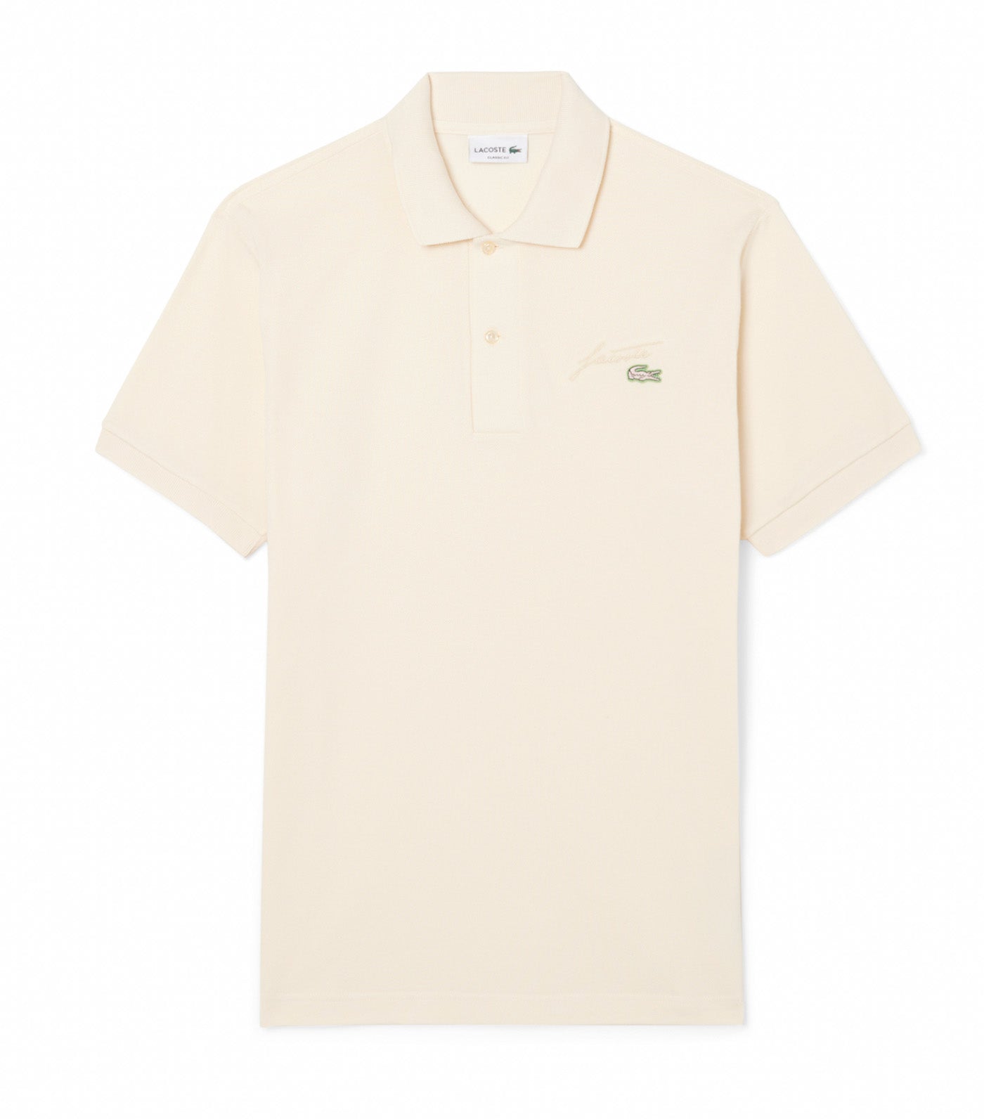 Classic Fit Embroidery Detail Piqué Polo Shirt