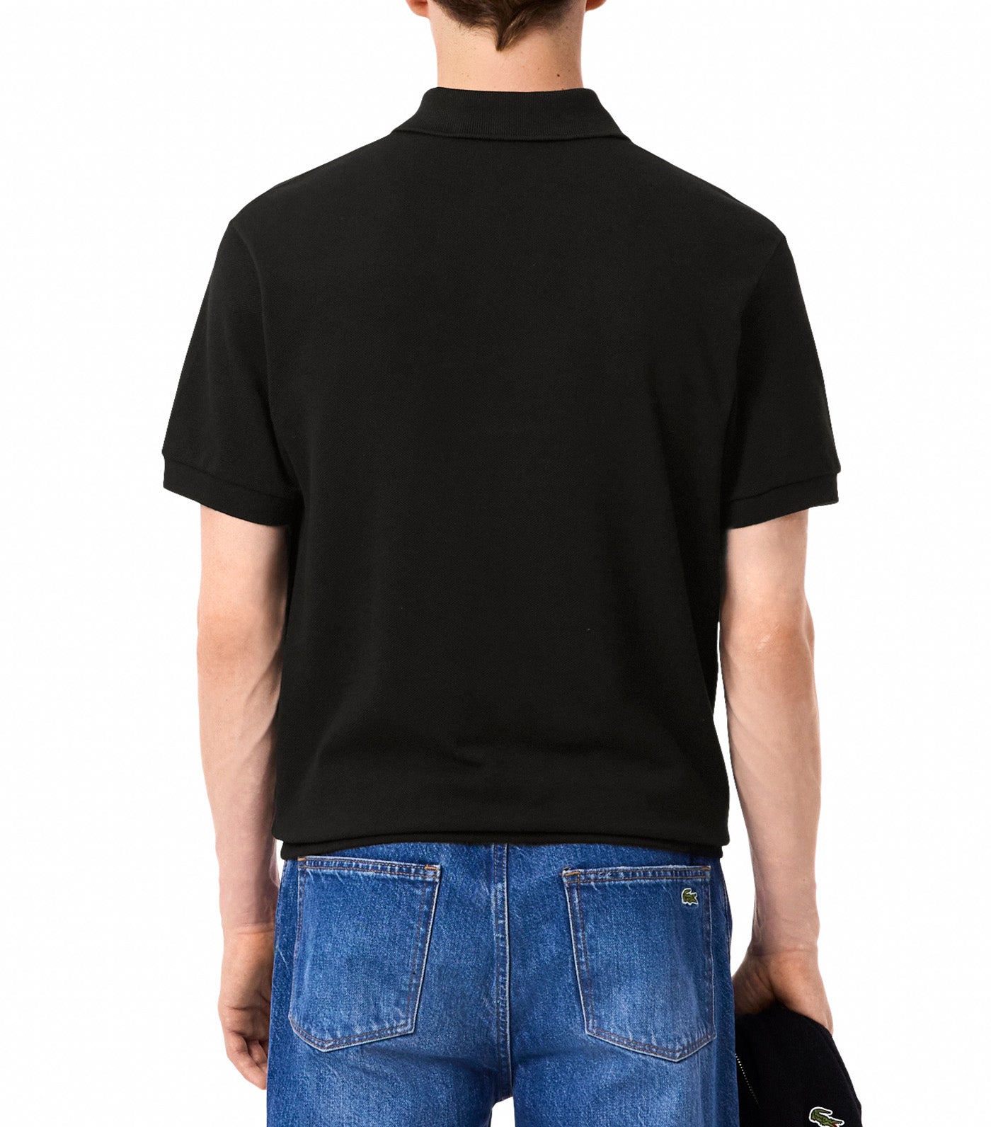 Classic Fit Landscape Crocodile Piqué Polo Shirt