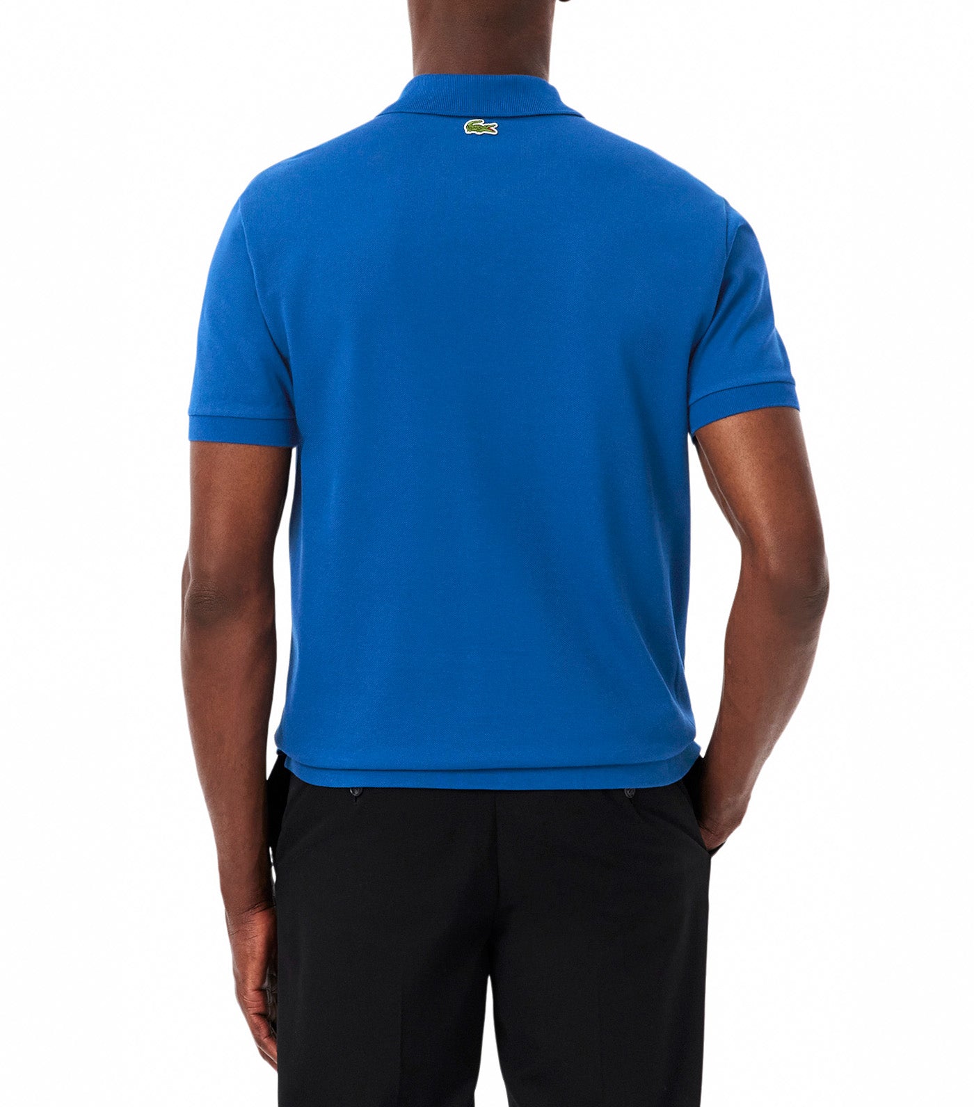 Lacoste Classic Fit Petit Piqué Badge Polo Shirt France Blue