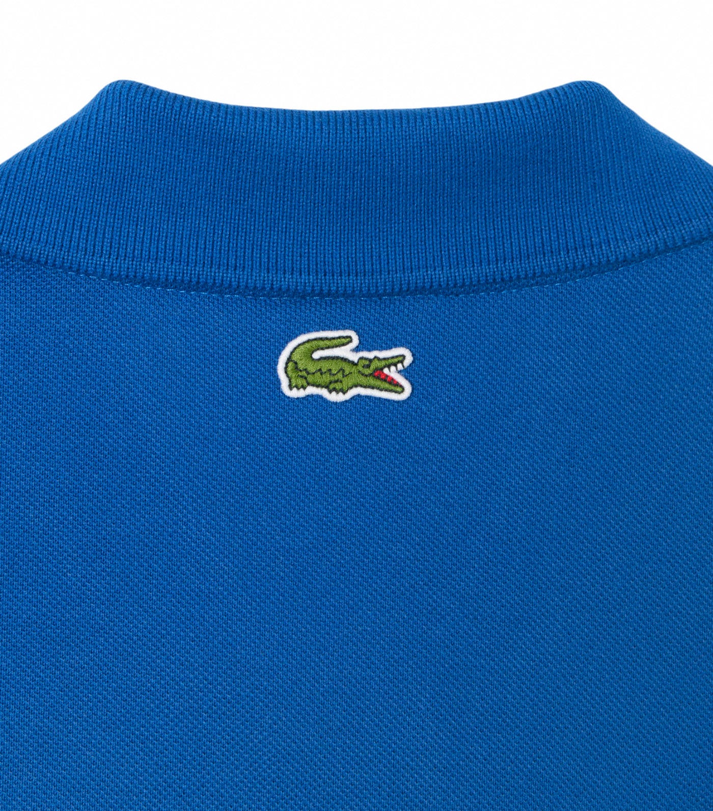 Lacoste Classic Fit Petit Piqué Badge Polo Shirt France Blue